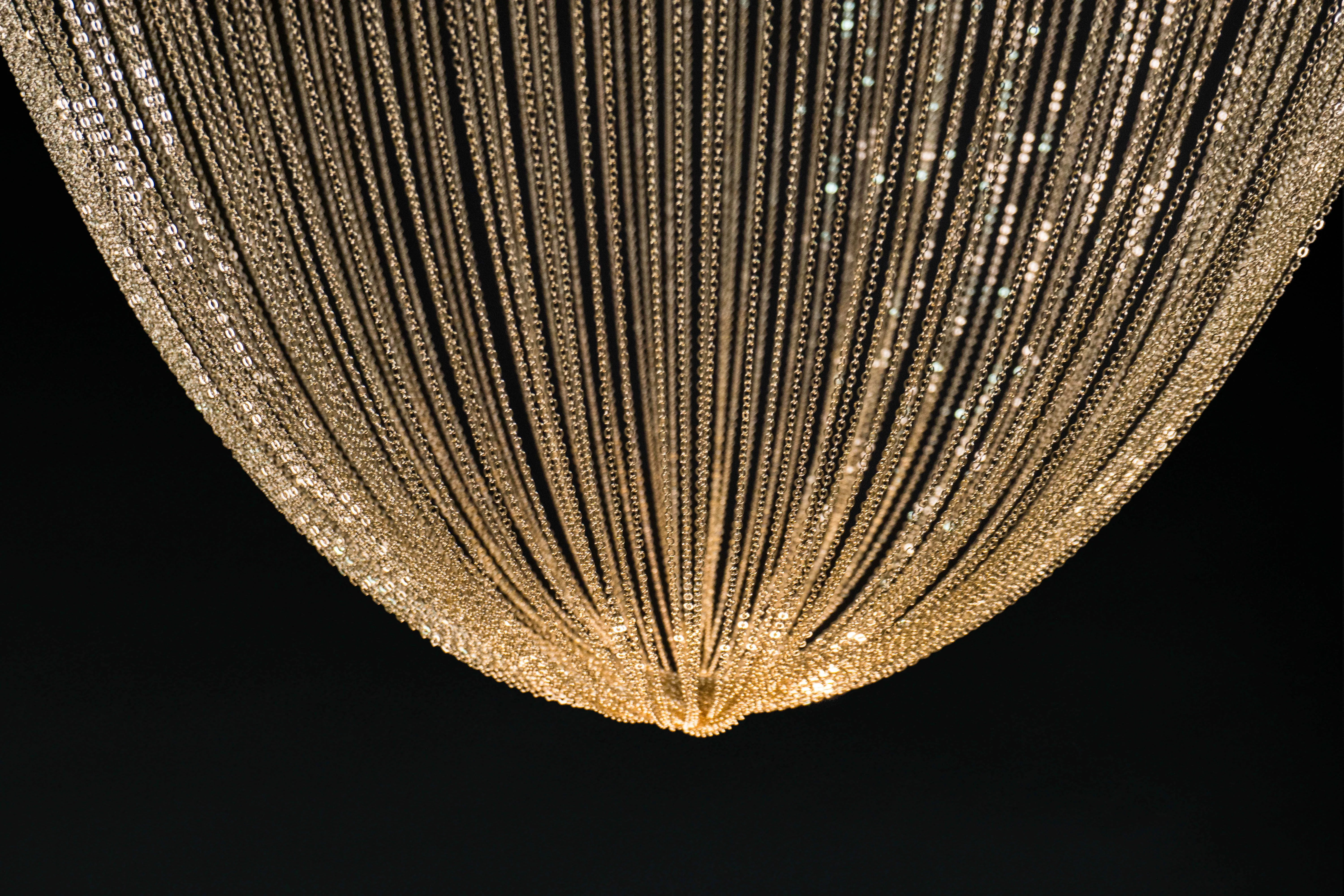 LAROSE GUYON CELESTE CHANDELIER / LARGE H30" x Ø30" - Image 4
