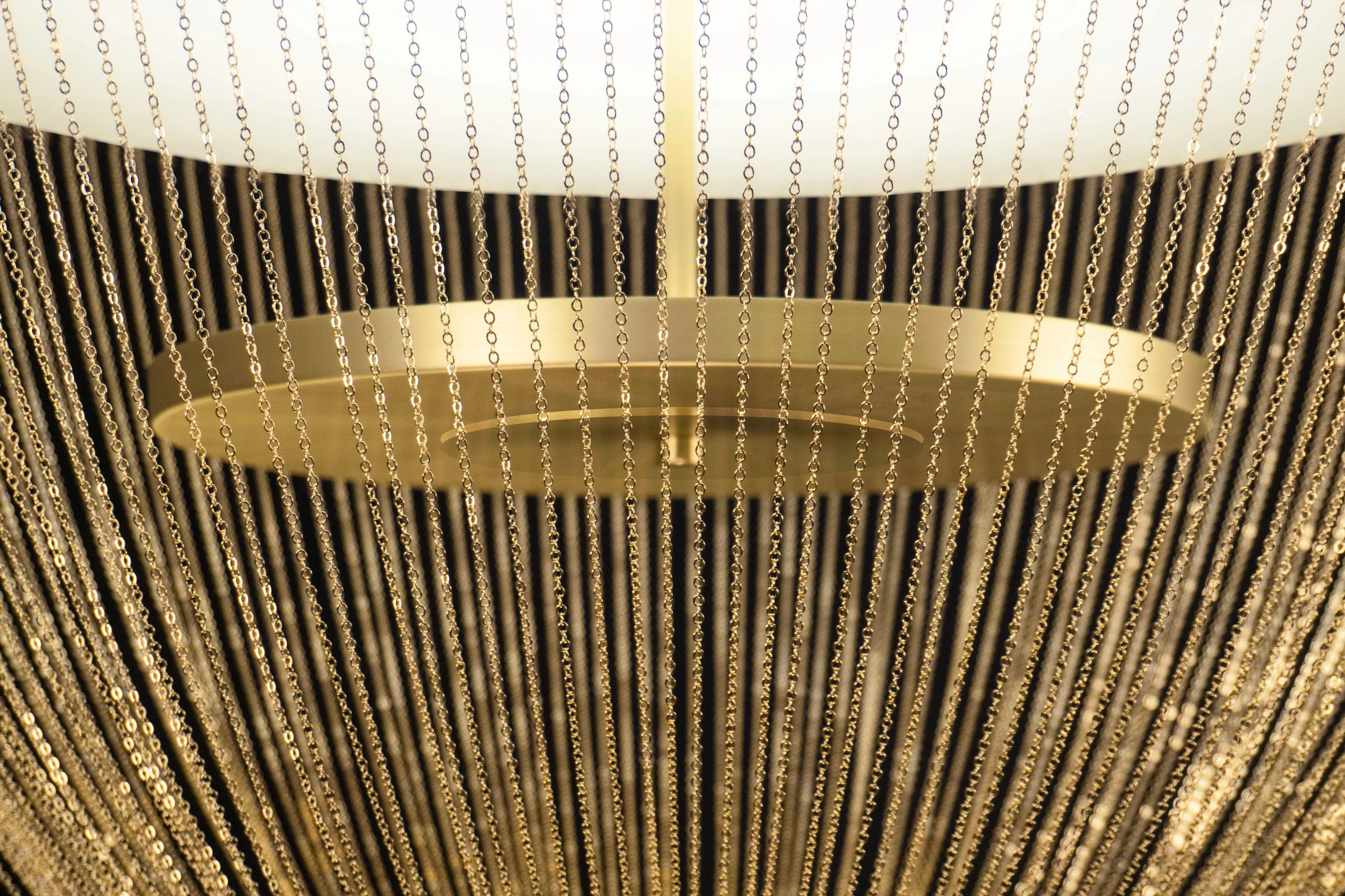LAROSE GUYON CELESTE CHANDELIER / LARGE H30" x Ø30" - Image 5