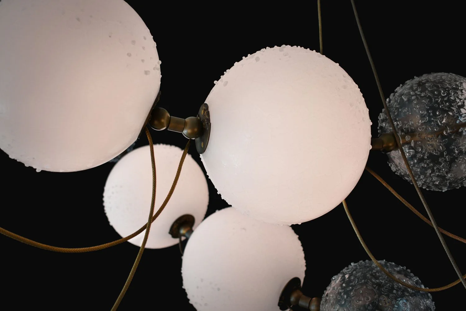 LAROSE GUYON COCO-DE-MER CHANDELIER W71" x D32" x H36" - Image 3