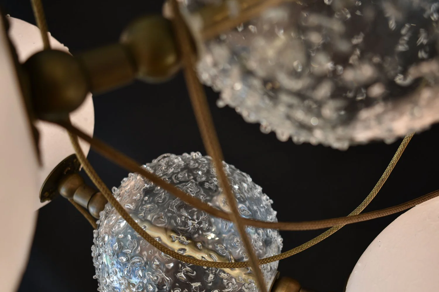 LAROSE GUYON COCO-DE-MER CHANDELIER W71" x D32" x H36" - Image 4