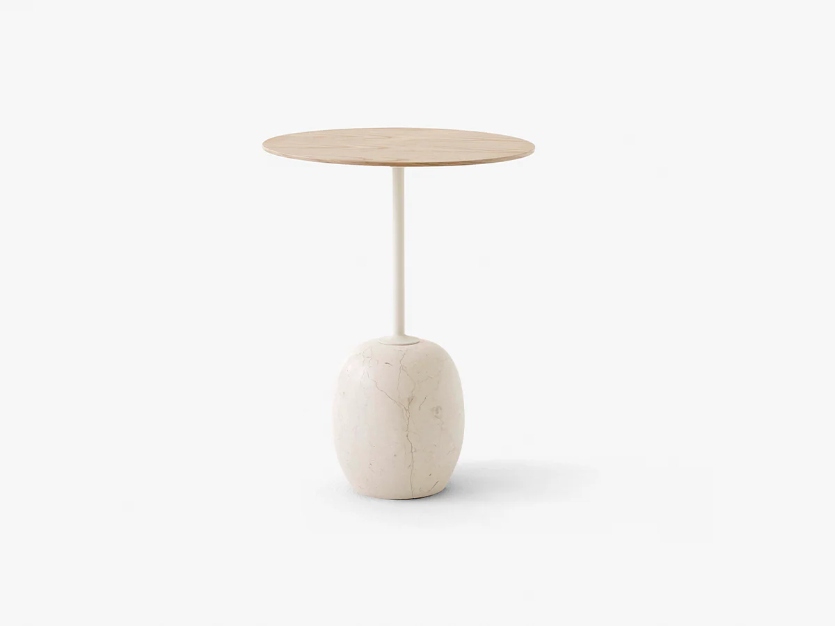 &TRADITION LUCA NICHETTO LN8 ROUND LATO TABLE Ø16" x H19.7" - Image 2