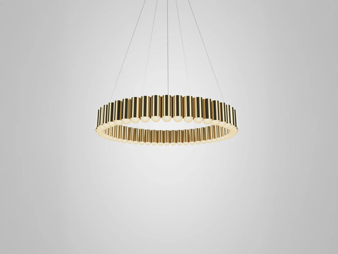 LEE BROOM CAROUSEL PENDANT / LARGE Ø39.4" x H5.5" - Image 3