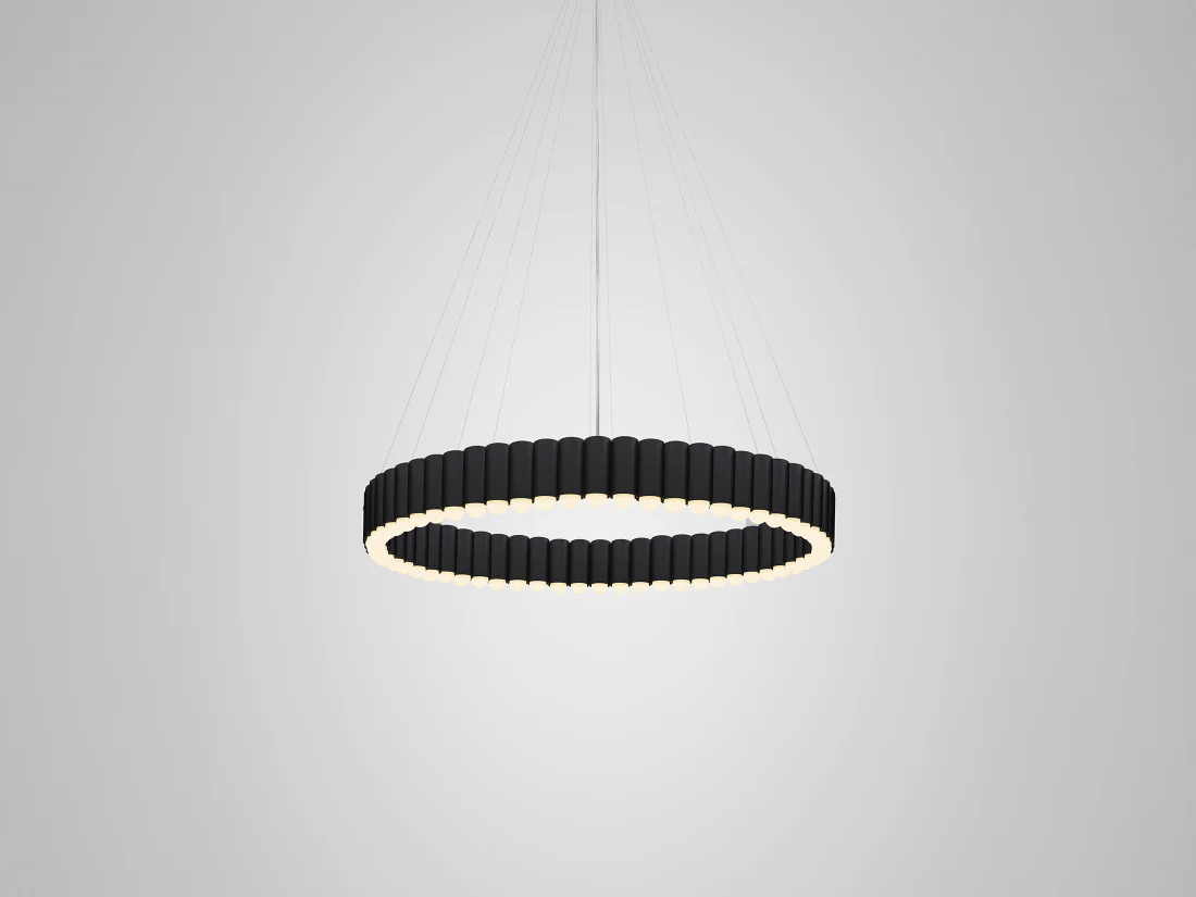 LEE BROOM CAROUSEL PENDANT / XL Ø47.25" x H5.5"