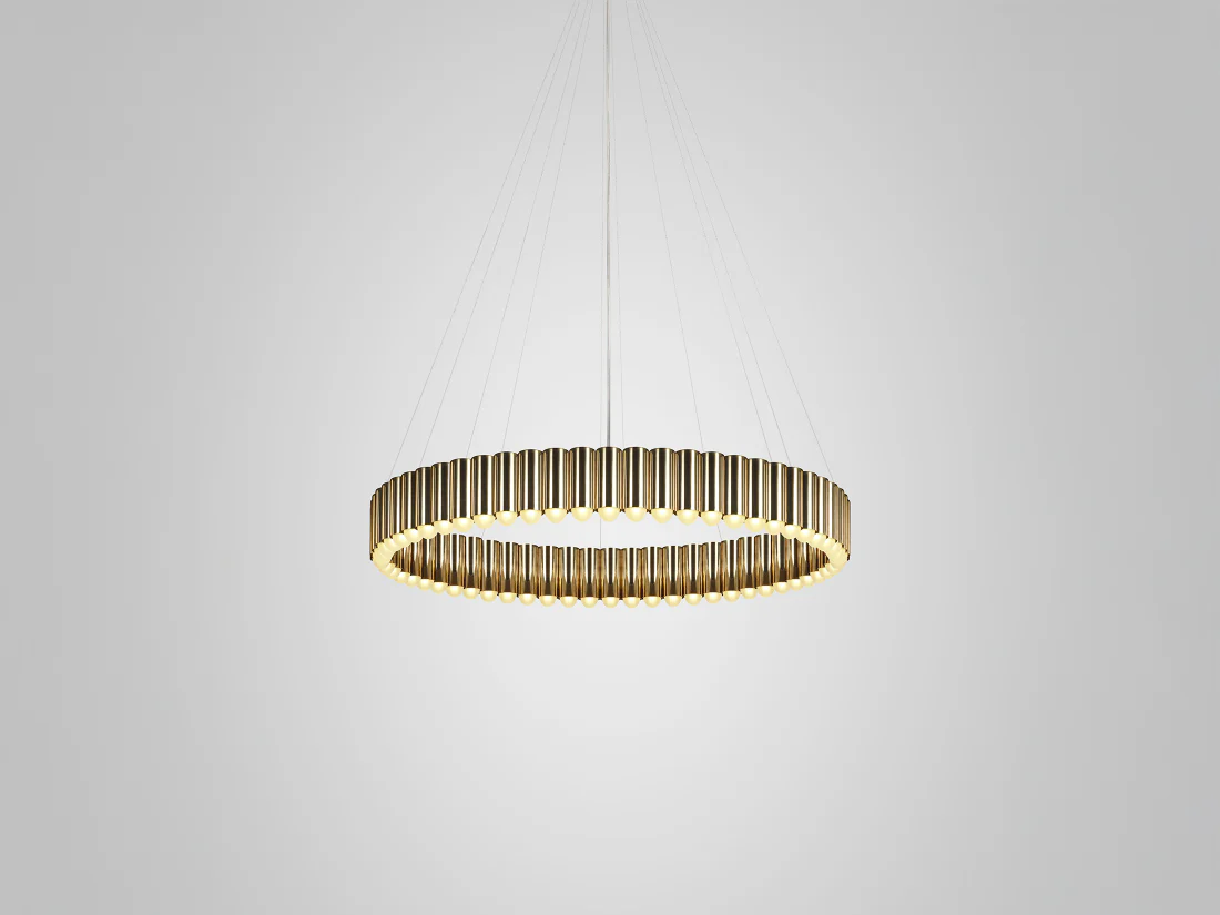 LEE BROOM CAROUSEL PENDANT / XL Ø47.25" x H5.5" - Image 2