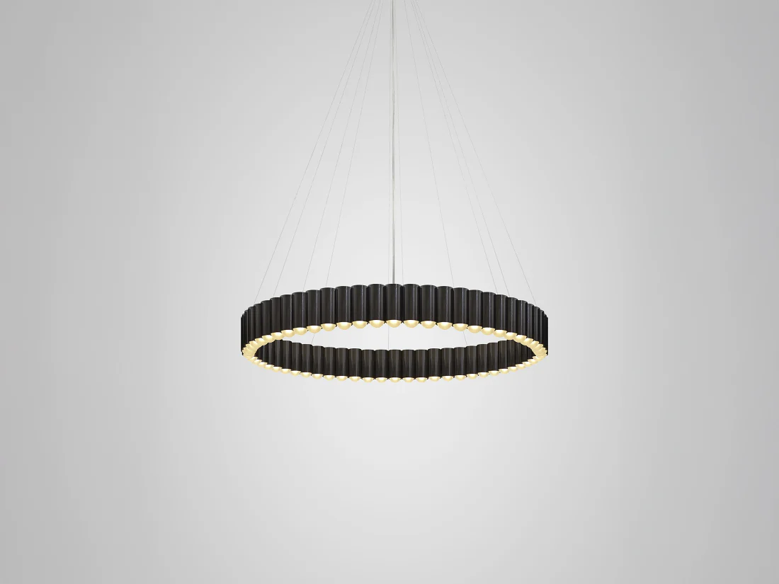 LEE BROOM CAROUSEL PENDANT / XL Ø47.25" x H5.5" - Image 4