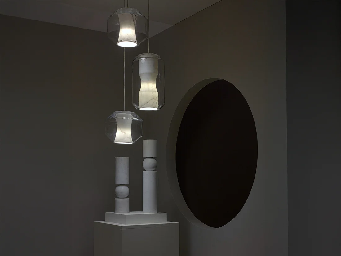 LEE BROOM CHAMBER CHANDELIER / 3 PIECE - Image 2