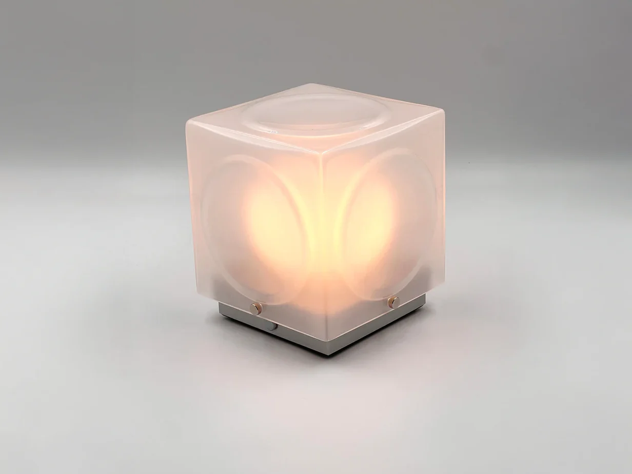 LEE BROOM CHANT SURFACE PORTABLE TABLE LAMP L5" x W5" x D5"