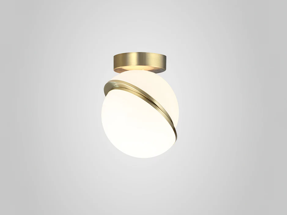 LEE BROOM CRESCENT CEILING LIGHT / MINI Ø7.9" x H9.8"