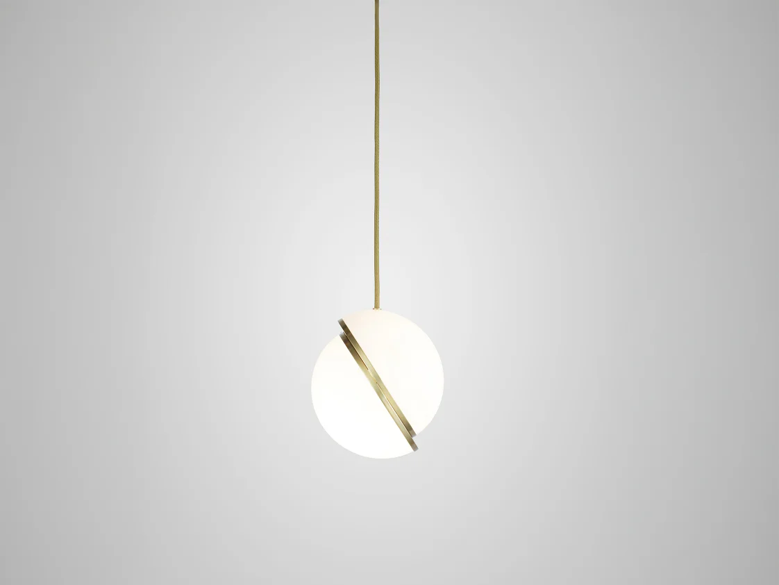 LEE BROOM CRESCENT LIGHT PENDANT / MINI Ø7.9" x H8.6"