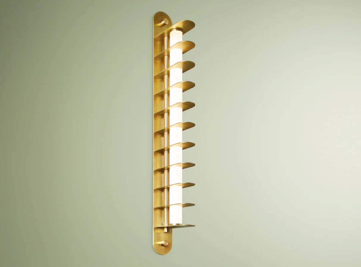 LOST PROFILE DISTANCE 450 WALL SCONCE H21" x W1.9" x D3.9"