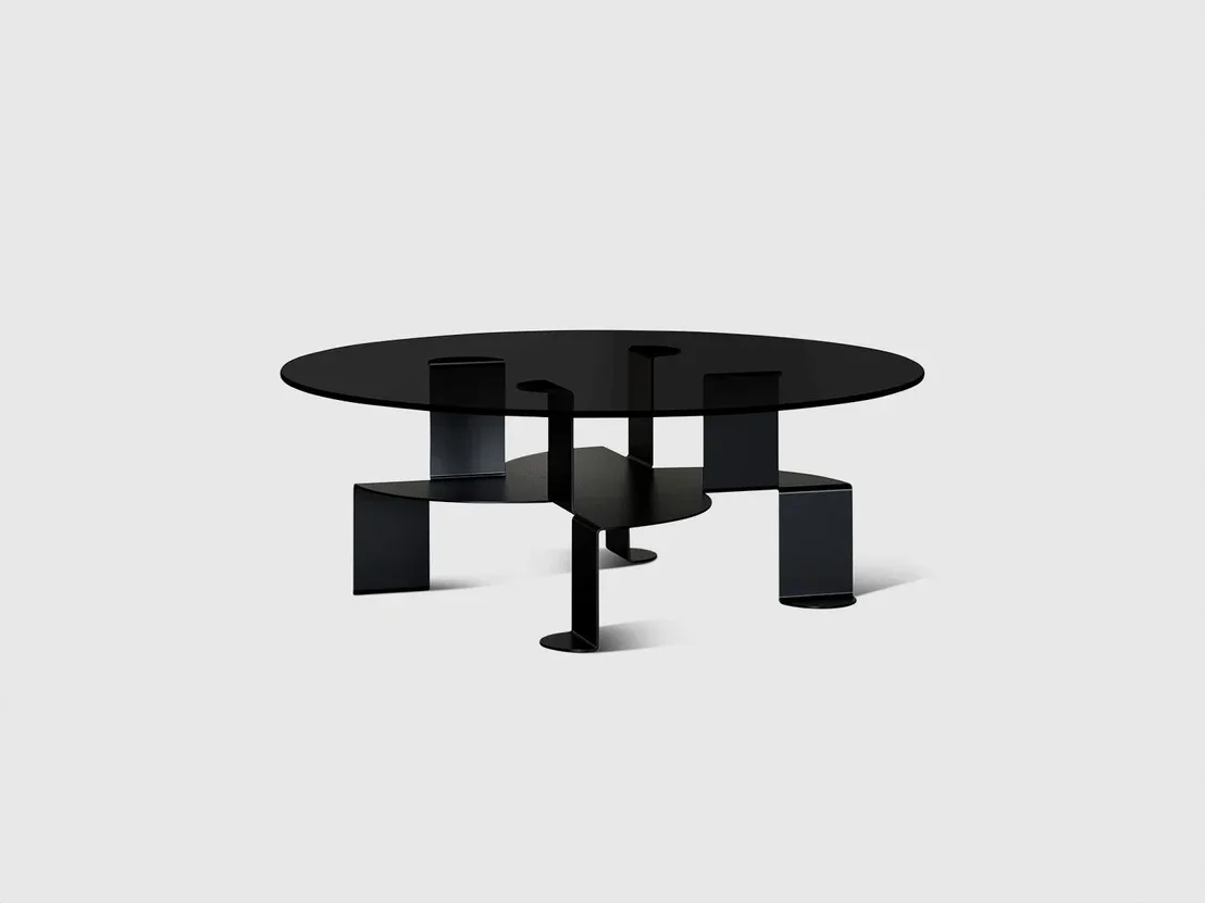 LUTECA ASPA COFFEE TABLE Ø42" x H16.5"