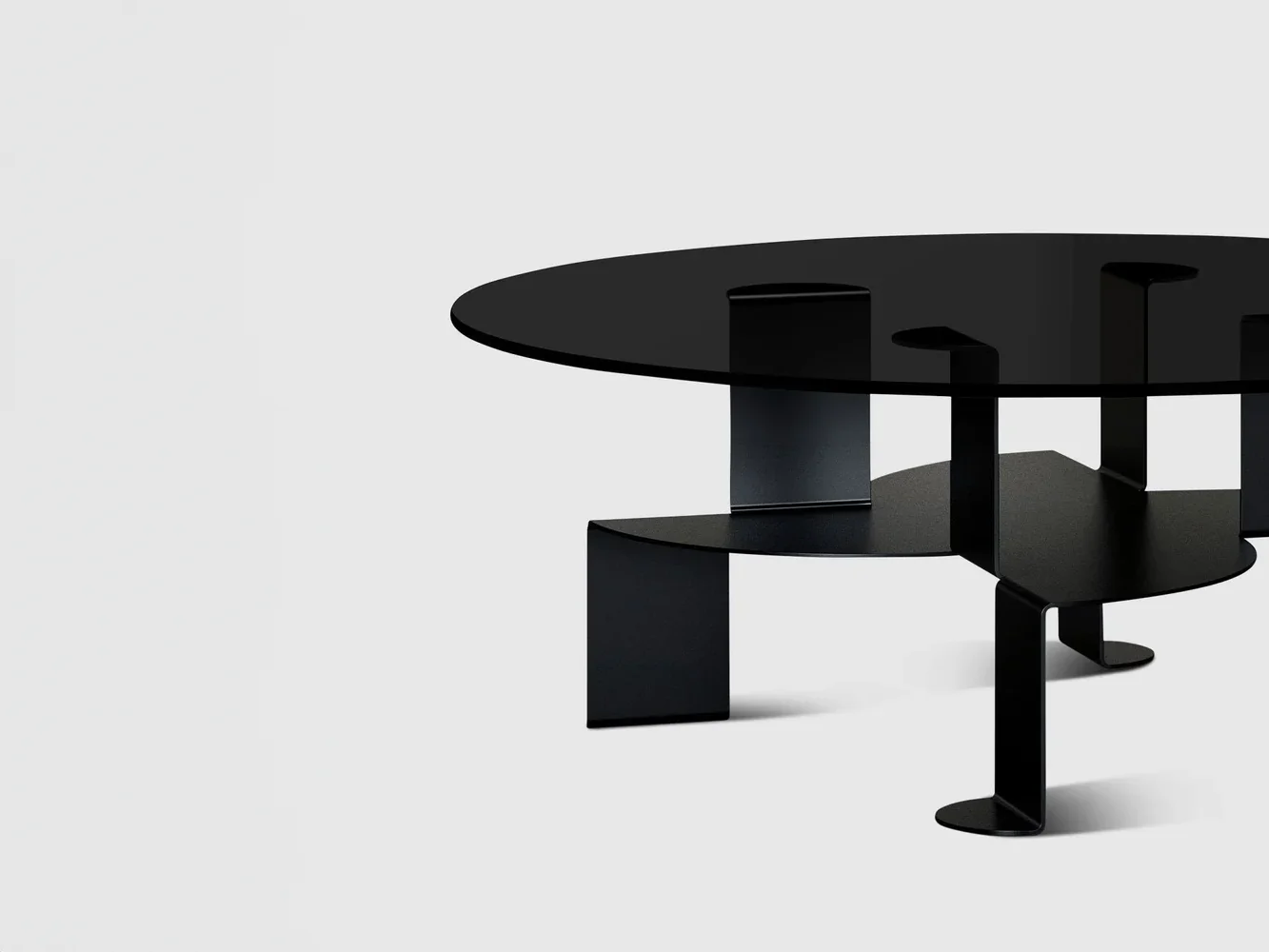 LUTECA ASPA COFFEE TABLE Ø42" x H16.5" - Image 2