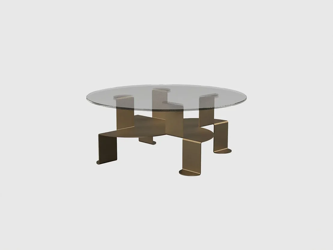 LUTECA ASPA COFFEE TABLE Ø42" x H16.5" - Image 4