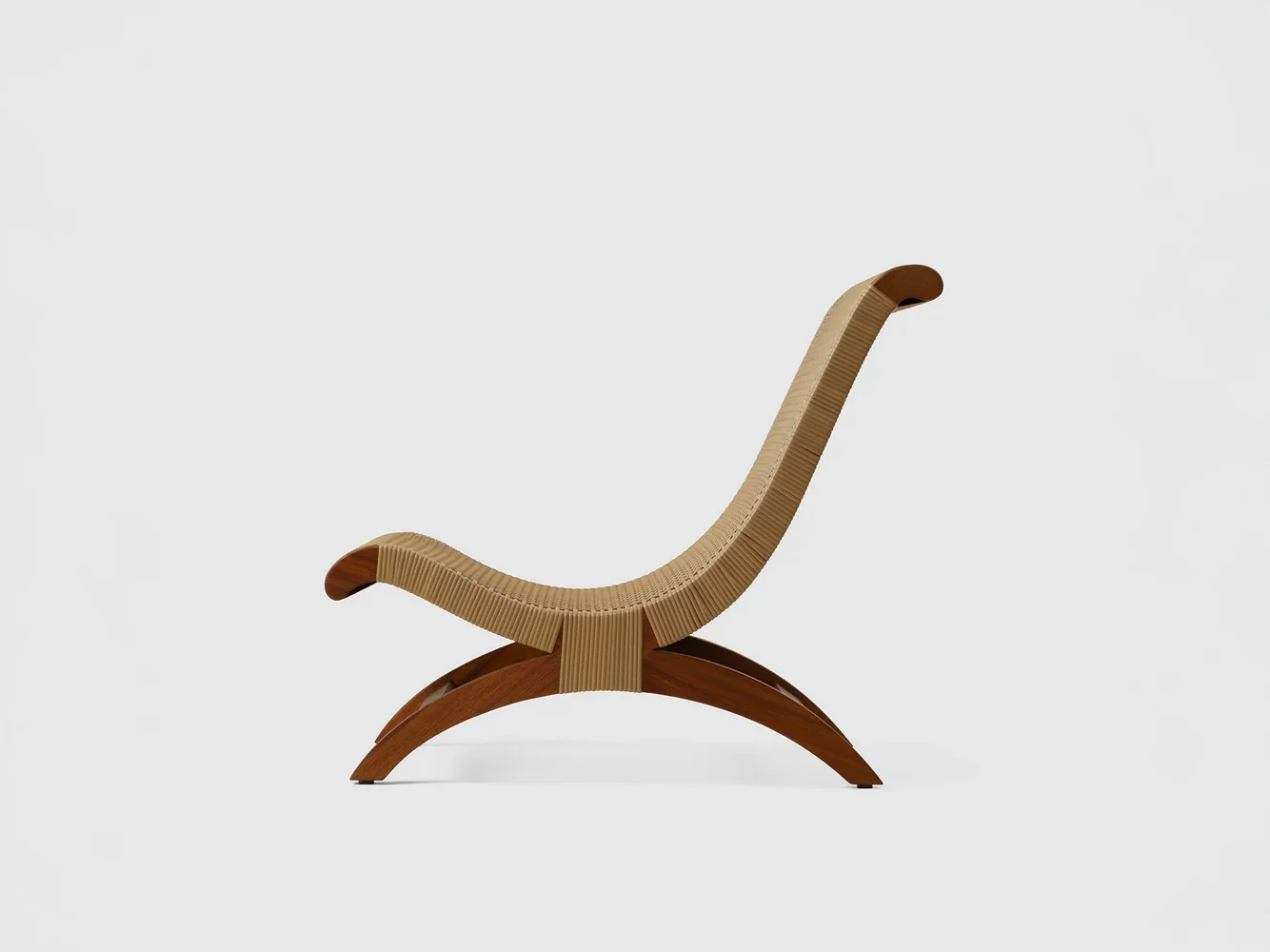 LUTECA BUTAQUE CLASICA LOUNGE CHAIR / CANE W26" x D37.5" x H31.5" - Image 3