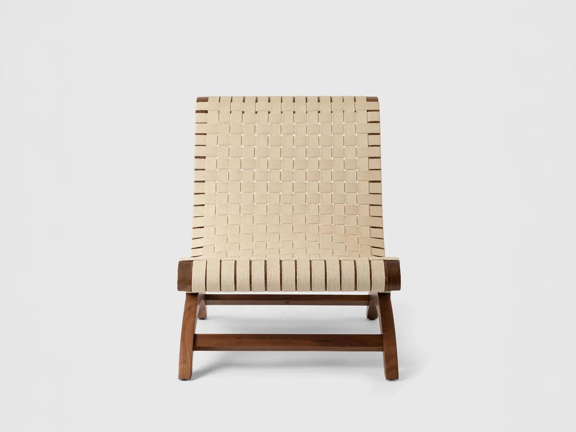 LUTECA BUTAQUE CLASICA LOUNGE CHAIR / STRAPPING W26" x D37.5" x H31.5" - Image 2