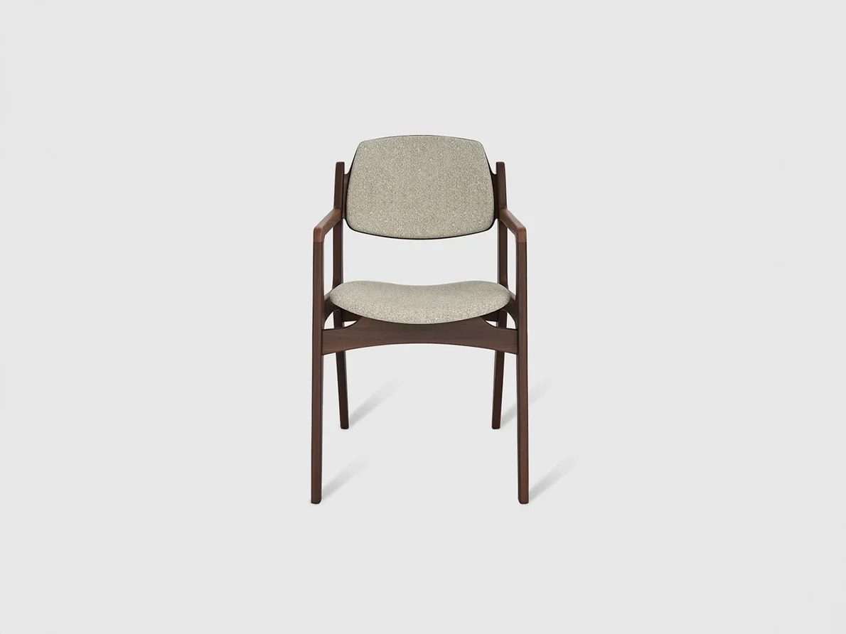 LUTECA DANESA DINING ARMCHAIR W21.75" x D23.5" x H34.5" x SH19" - Image 2