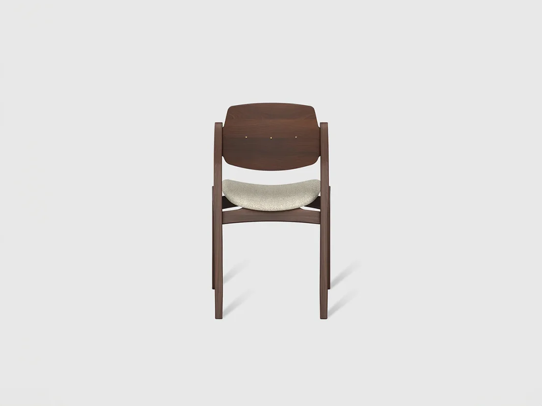 LUTECA DANESA DINING CHAIR W21" x D23.5" x H34.5" x SH19" - Image 3