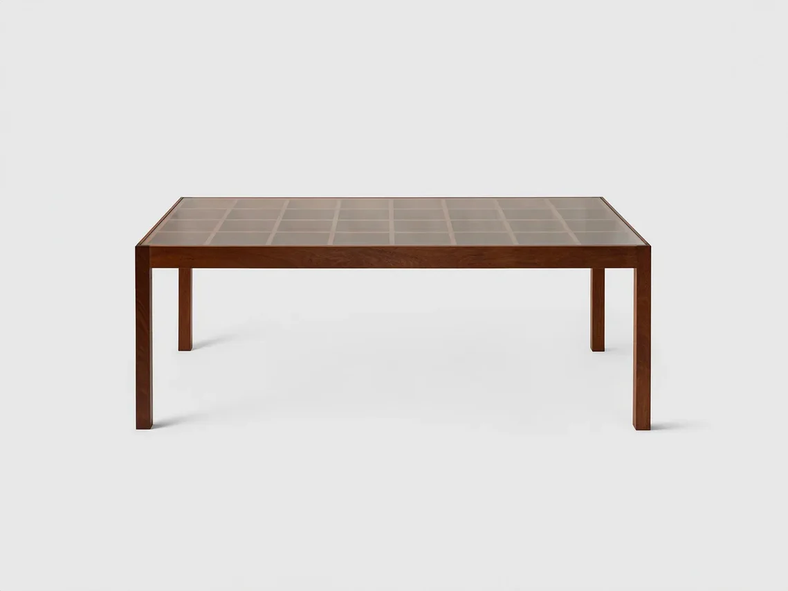 LUTECA DOMUS DINING TABLE W81.25" x D40.75" x H29"
