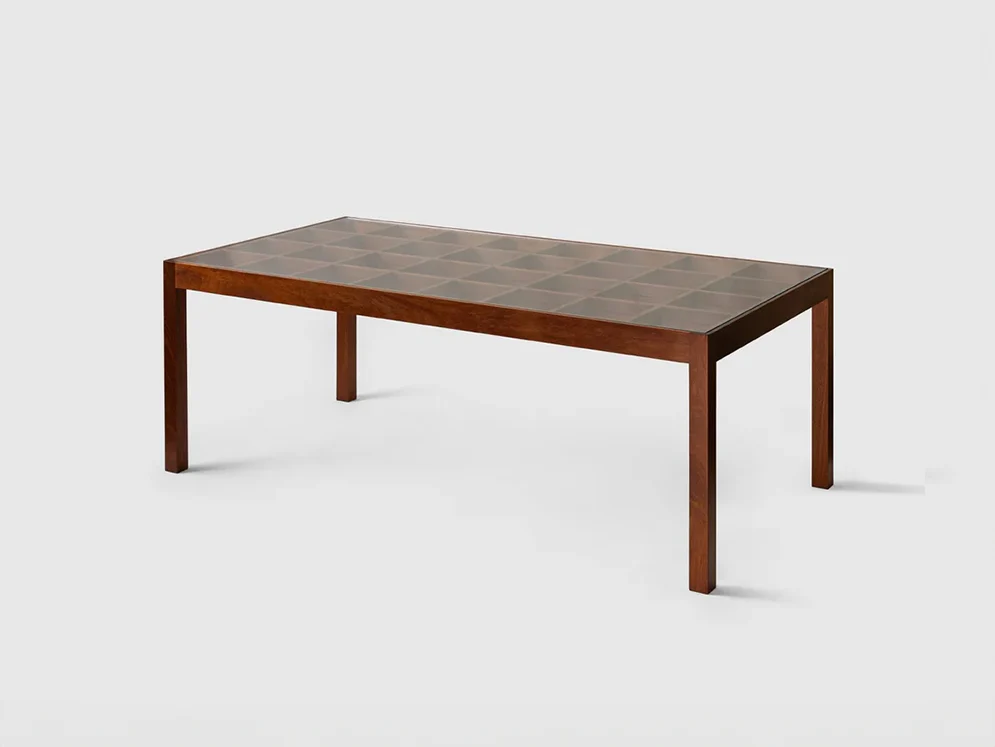 LUTECA DOMUS DINING TABLE W81.25" x D40.75" x H29" - Image 2