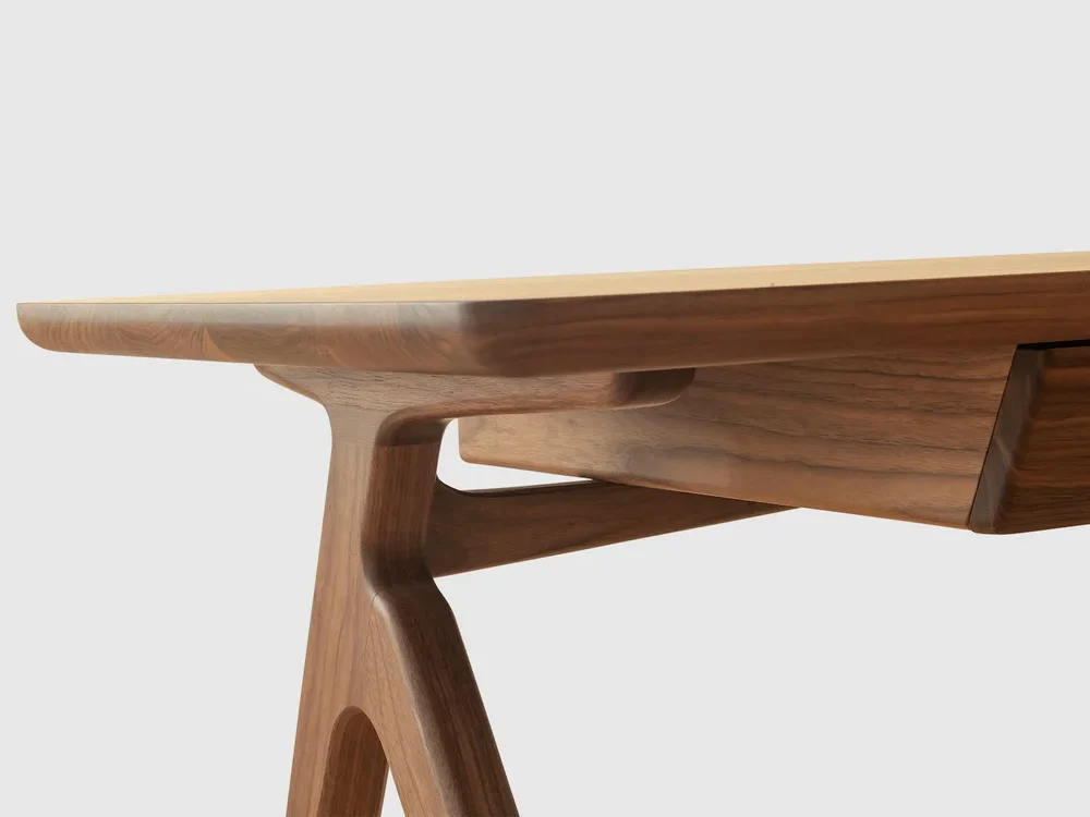 LUTECA ENO DESK W55" x D28.25" x H29" - Image 3