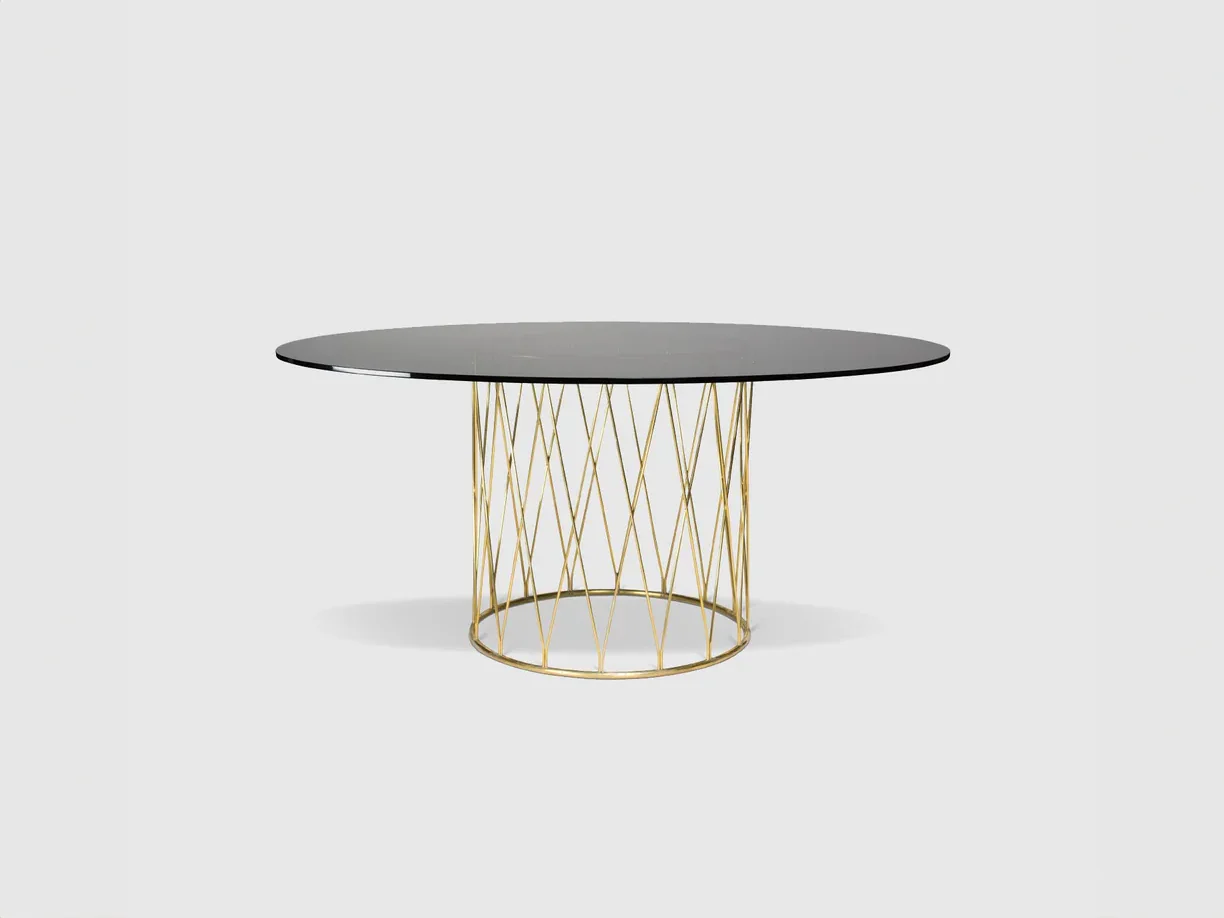 LUTECA EQUIPAL DINING TABLE Ø60" x H29"