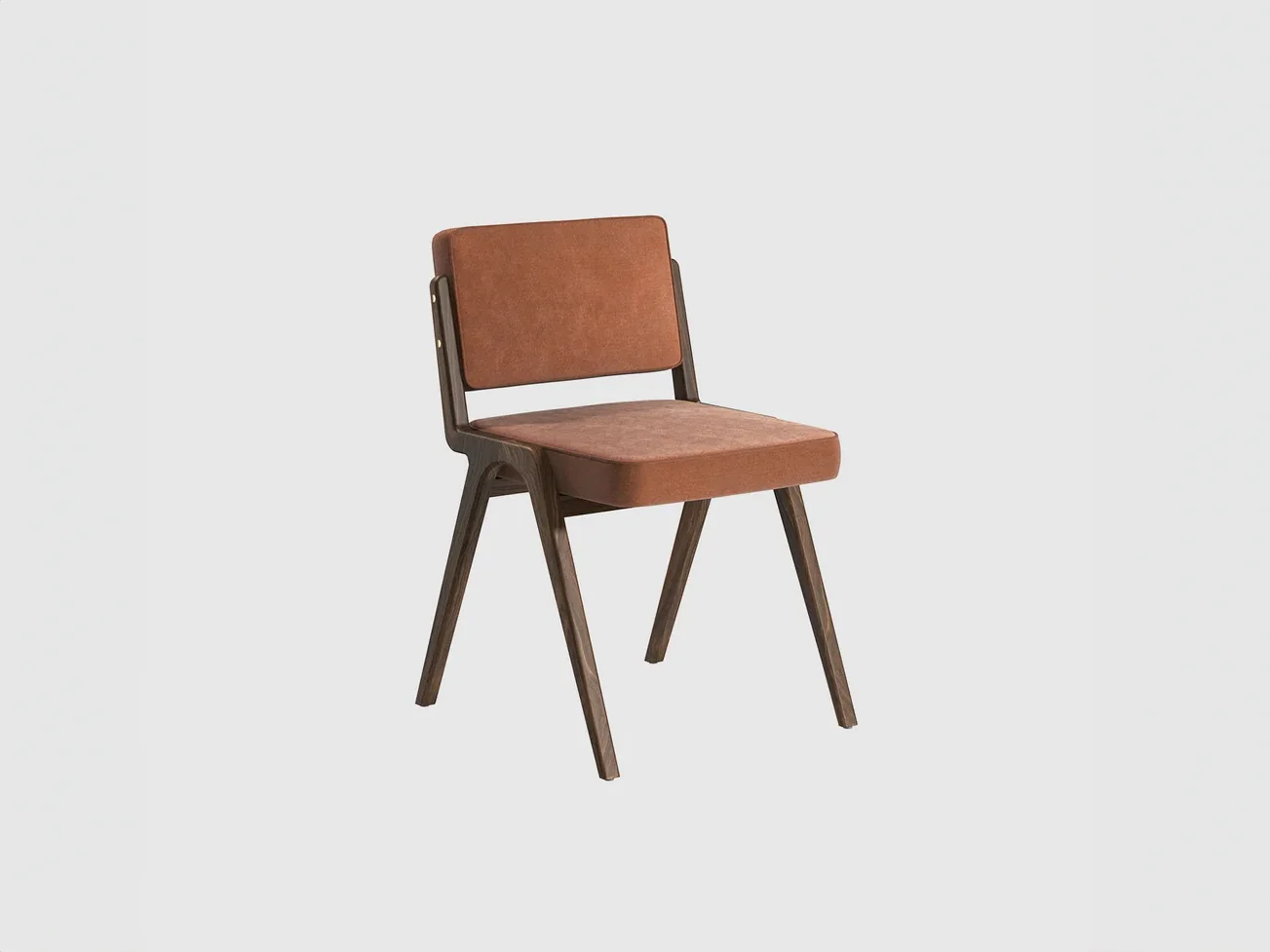 LUTECA EUGENIO DINING SIDE CHAIR W20.5" x D21.75" x H32.75" x SH18.75"