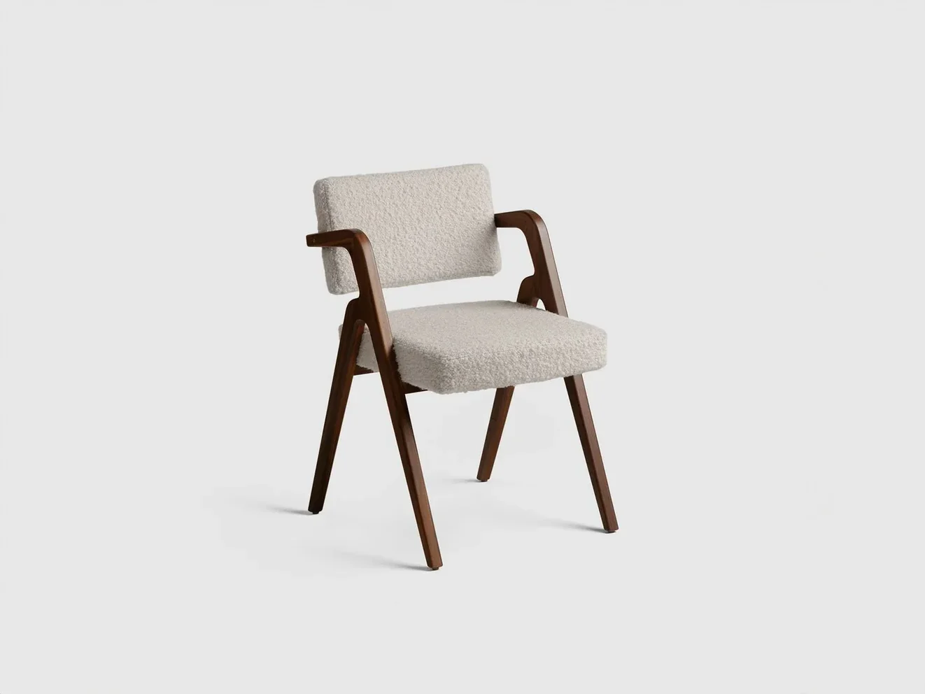 LUTECA EUGENIO DINING ARMCHAIR W20.5" x D22.75" x H32.75" x SH19"