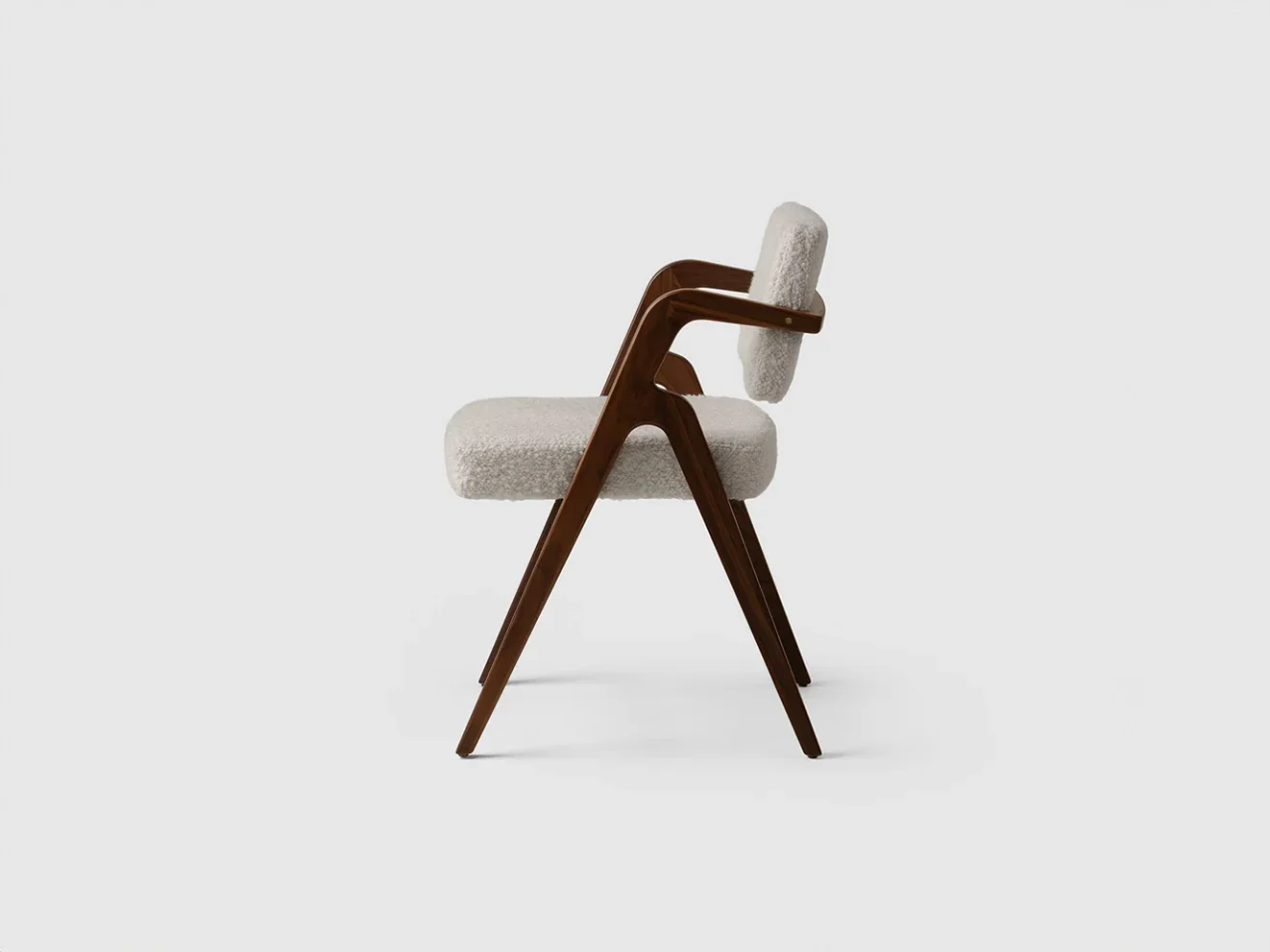 LUTECA EUGENIO DINING ARMCHAIR W20.5" x D22.75" x H32.75" x SH19" - Image 3