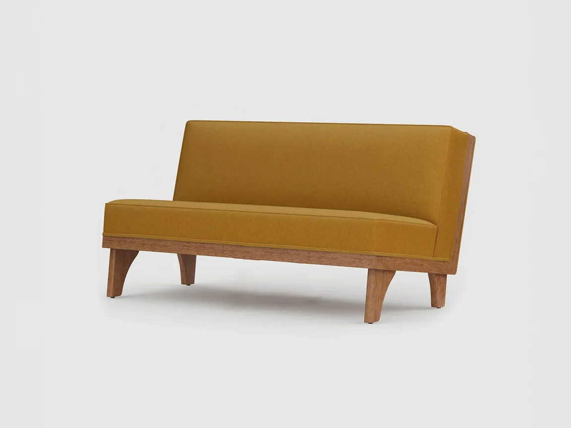 LUTECA LINE SOFA W60" x D34" x H33" x SH17" x SD27.5"