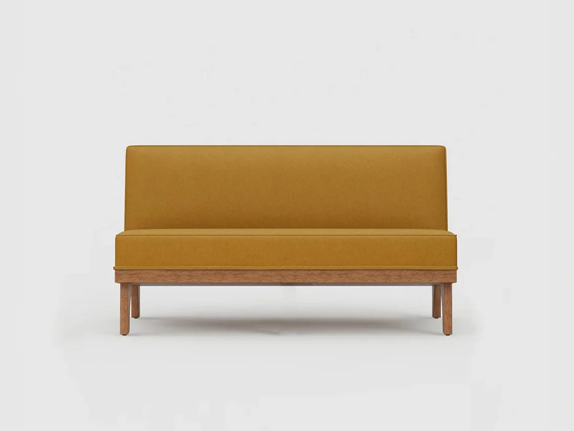 LUTECA LINE SOFA W60" x D34" x H33" x SH17" x SD27.5" - Image 2