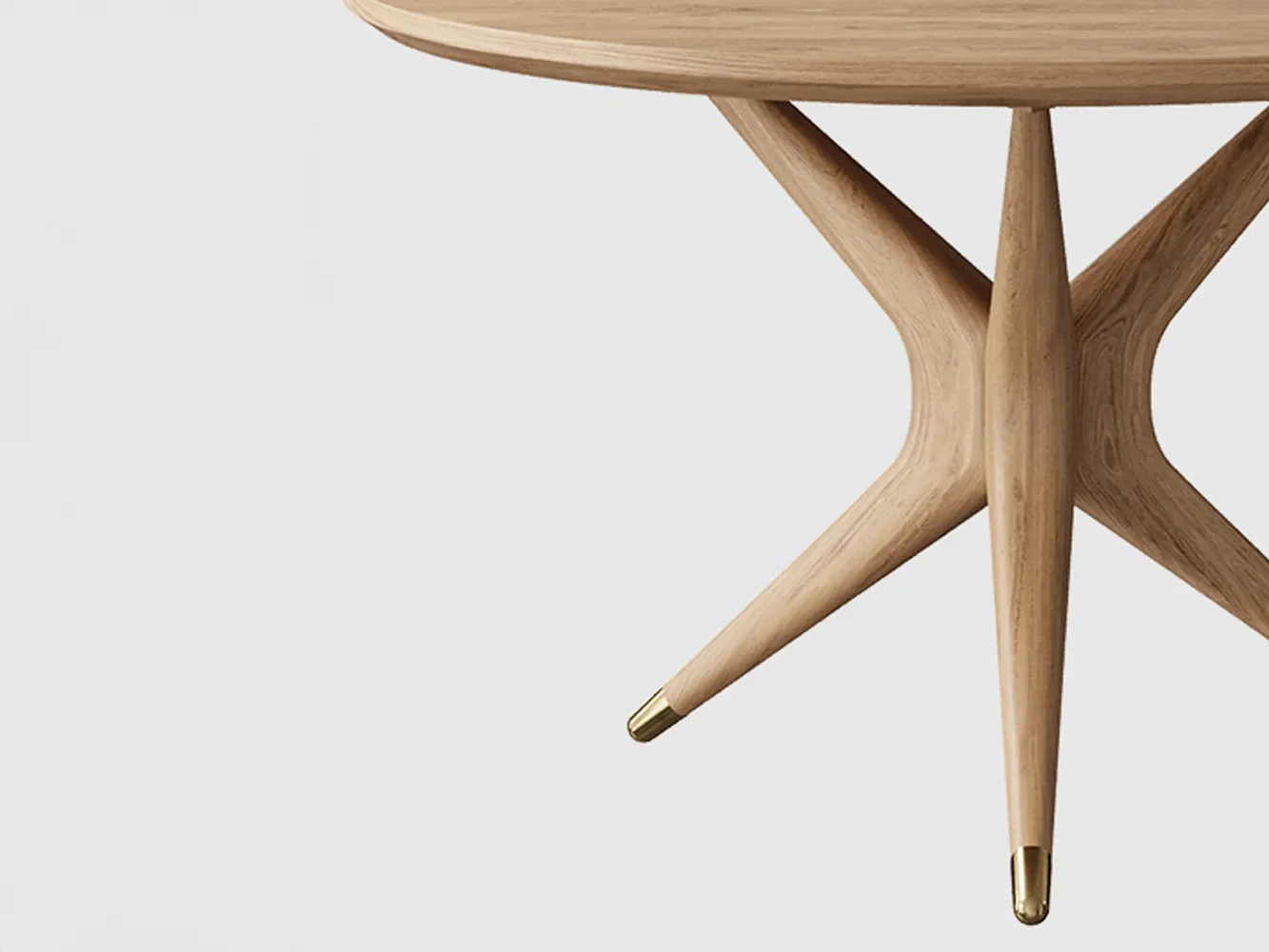 LUTECA ROSA DINING TABLE / ROUND Ø48" x H29" - Image 2