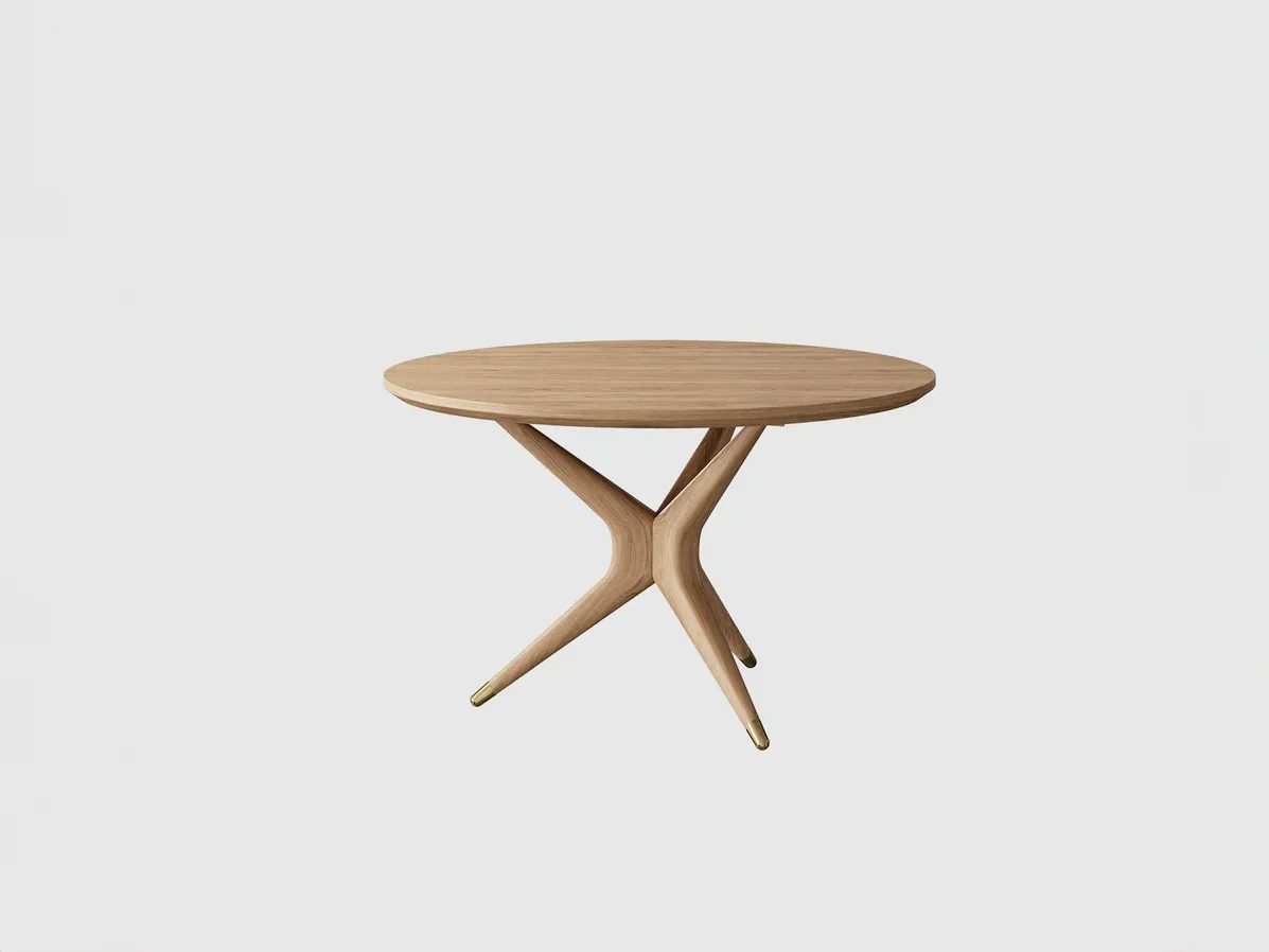 LUTECA ROSA DINING TABLE / ROUND Ø48" x H29" - Image 3