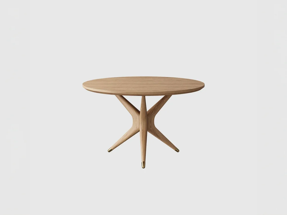 LUTECA ROSA DINING TABLE / ROUND Ø48" x H29" - Image 5
