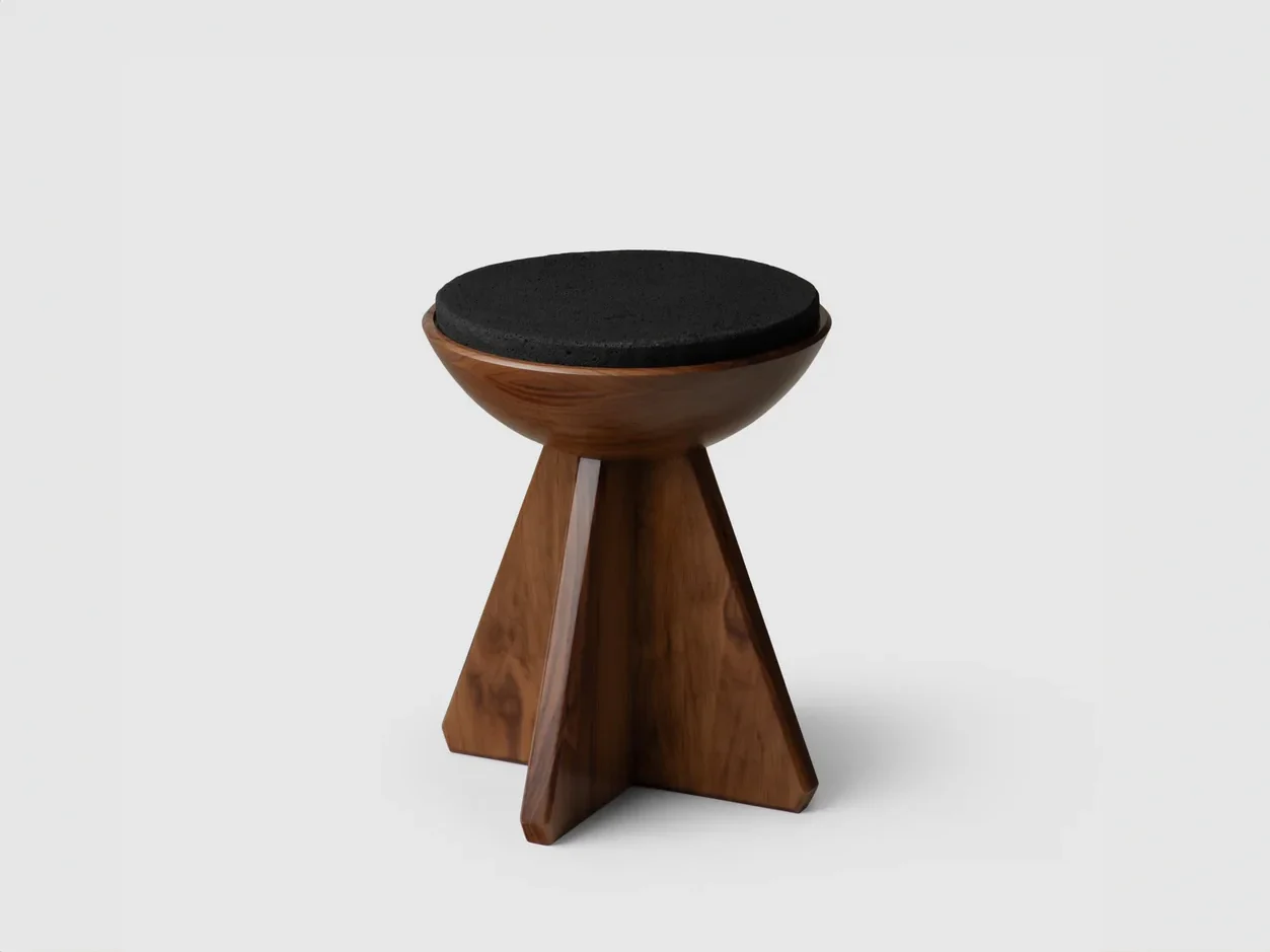 LUTECA TOLO SIDE TABLE / WOOD Ø16" x H20"