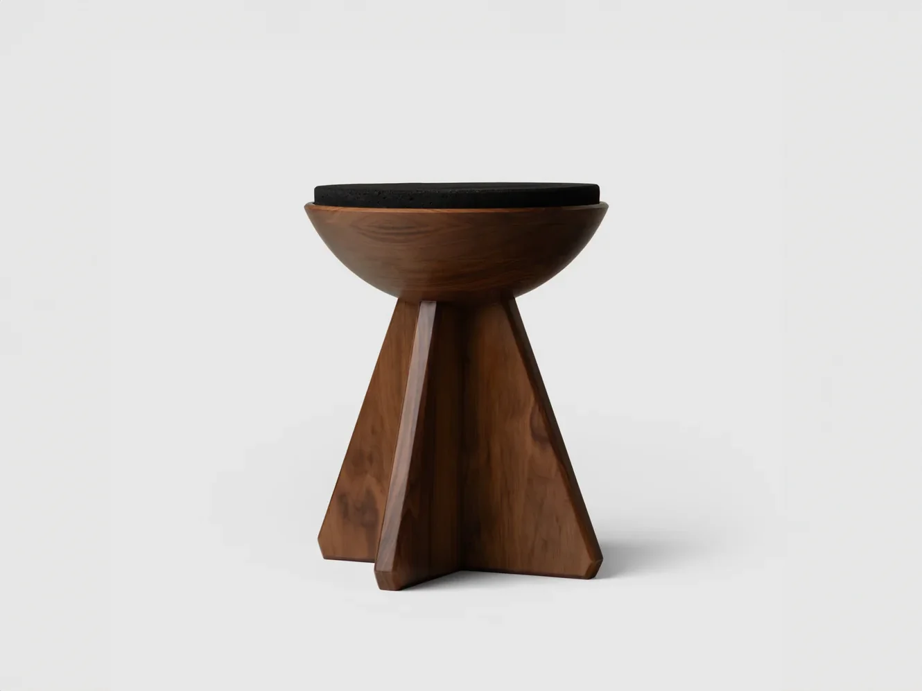 LUTECA TOLO SIDE TABLE / WOOD Ø16" x H20" - Image 2