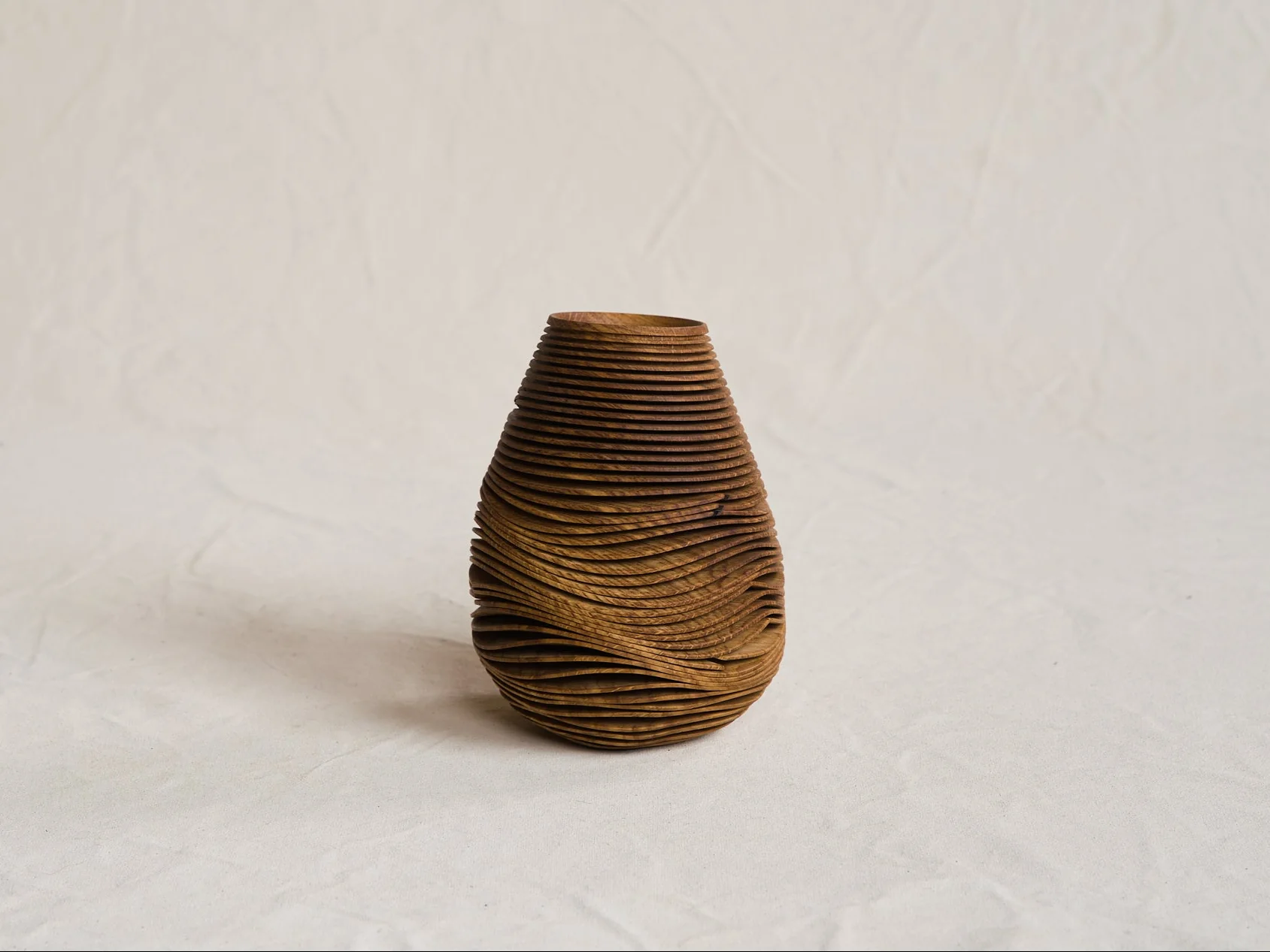 MACIEJ GASIENICA GIEWONT WOODEN OBJECT 2025/2 H8" x Ă6"