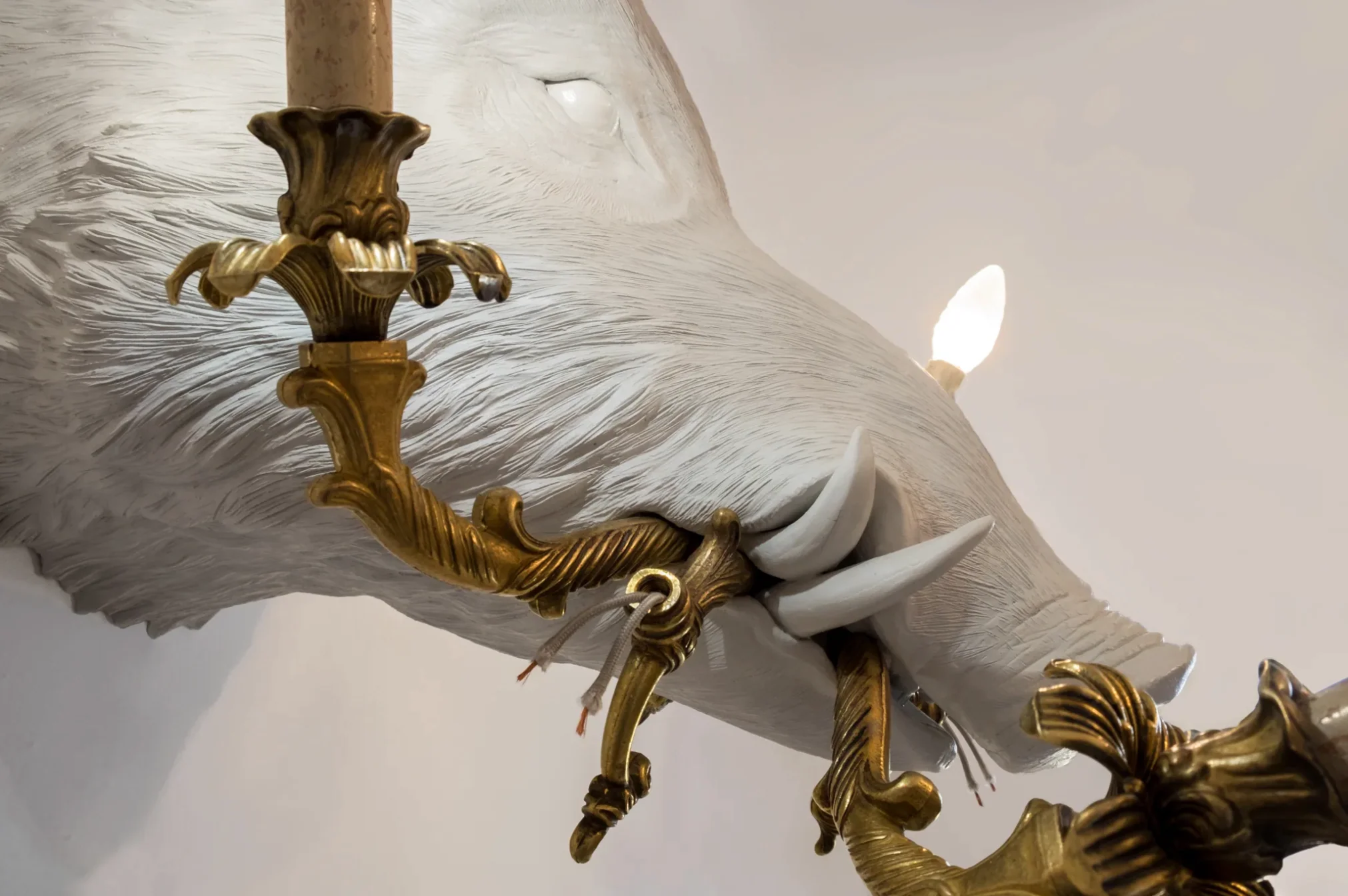 MARCANTONIO WHAT A BOAR WALL LIGHT H23.6" x W20" x D19.7" - Image 3