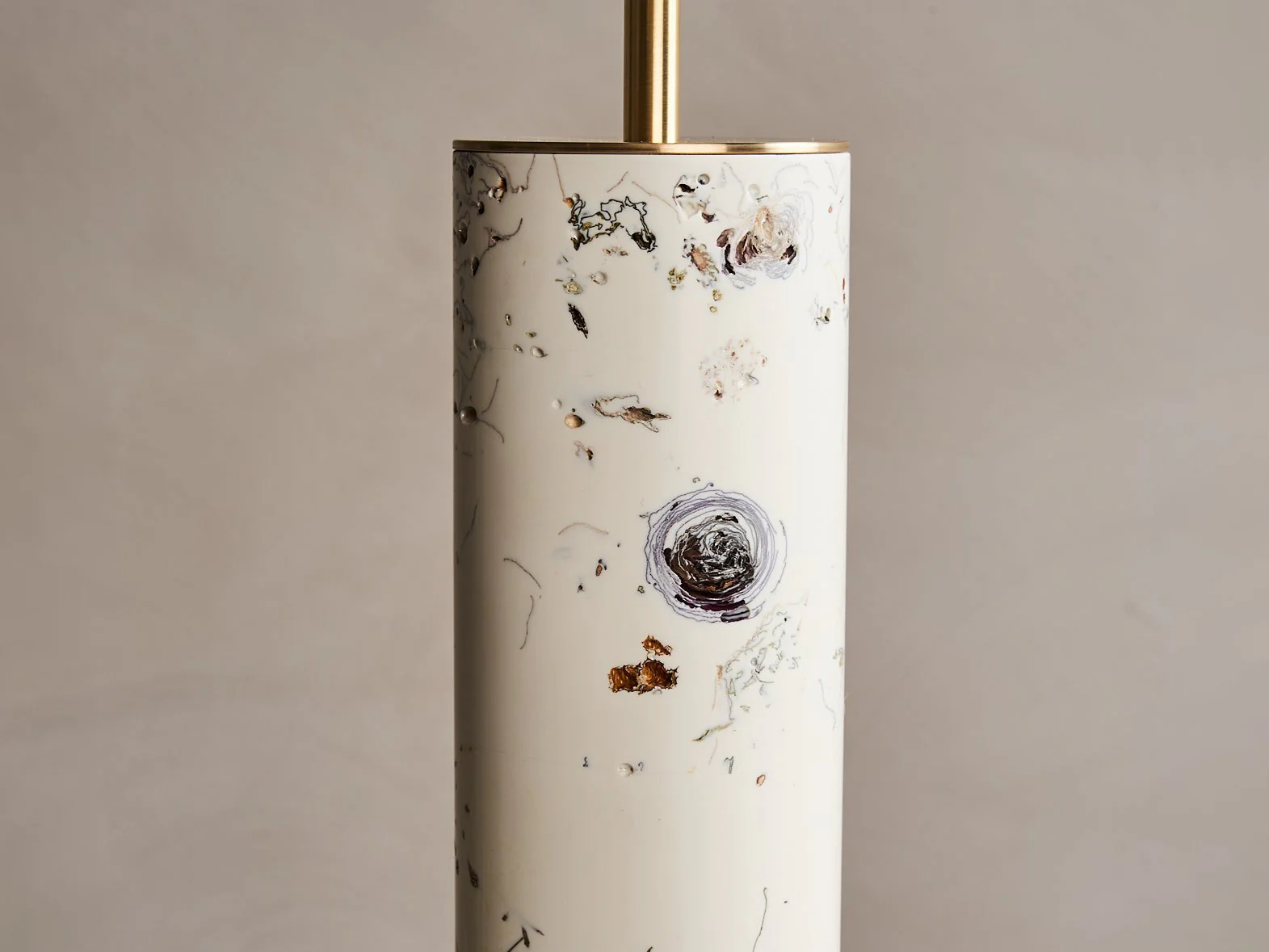 MARCIN RUSAK FLORA LAMP 1 / WHITE H23.6" x W16.9" x D7.1" - Image 4