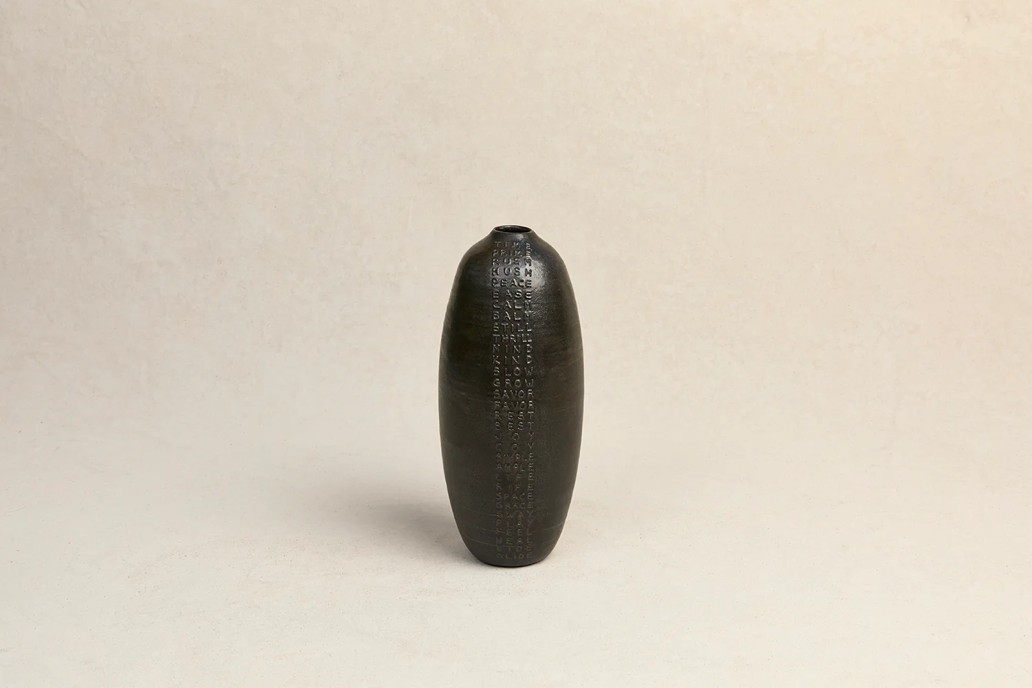 MARIE MARTIN TIME VASE H10"