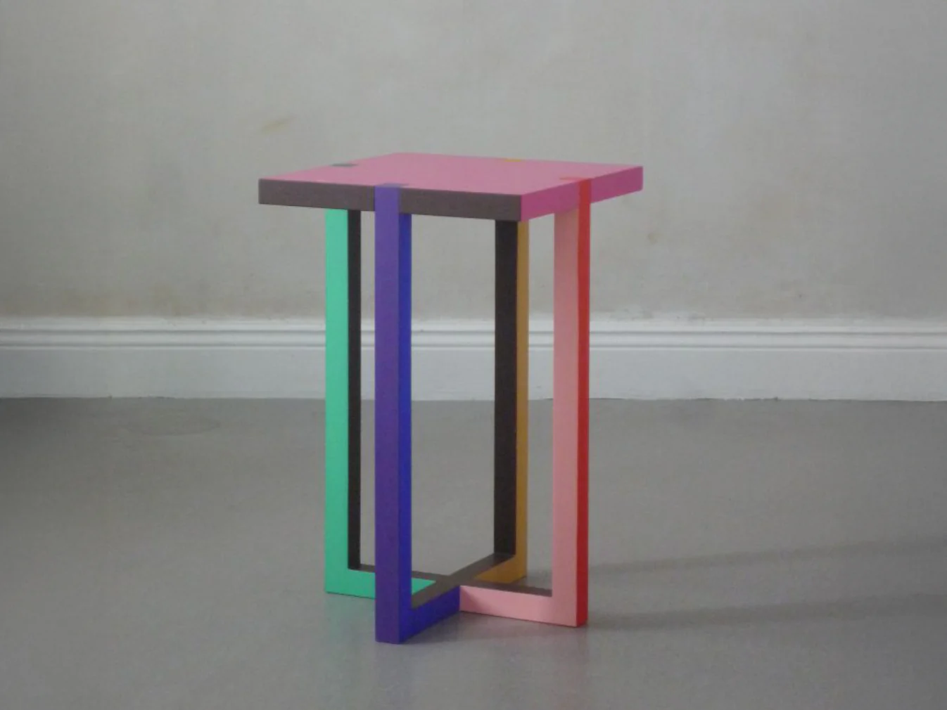 MARTIN HOLZAPFEL RALLY Z SIDE TABLE H20" x W12.5" x L12.5" - Image 2