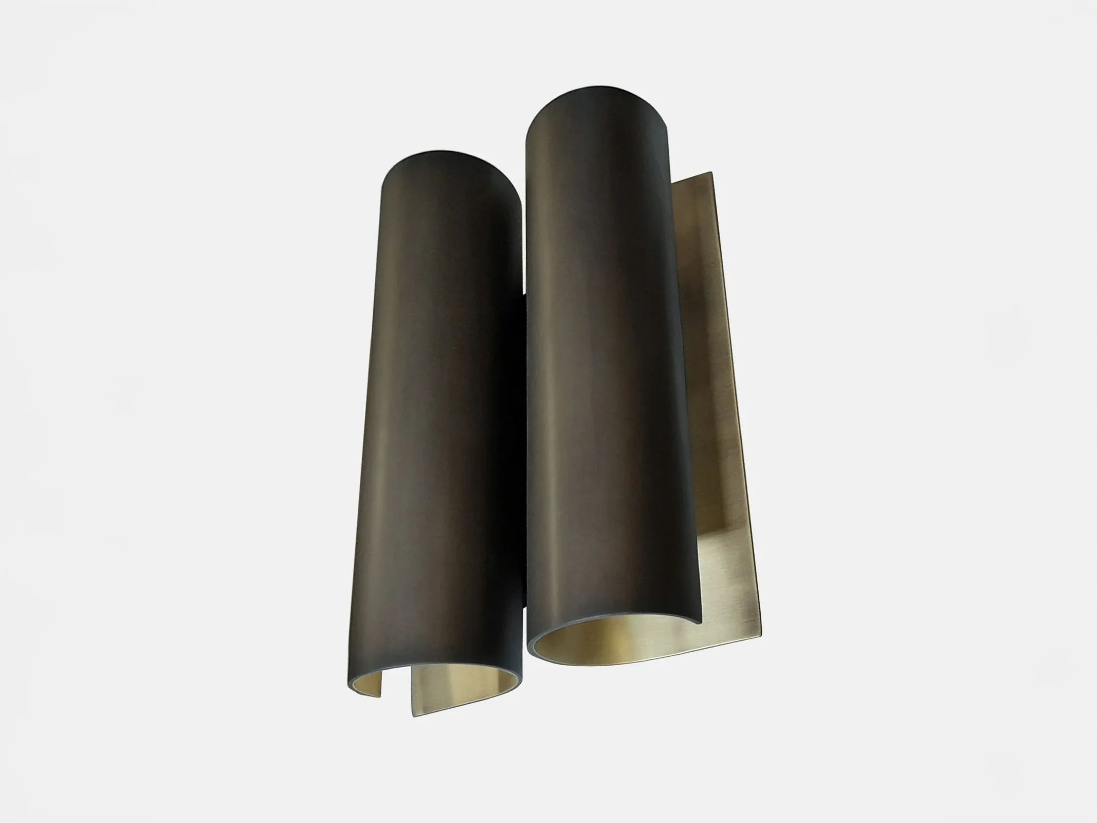 MARTIN HUXFORD DOUBLE SCROLL WALL LIGHT / H12" x W8" x D4" - Image 3