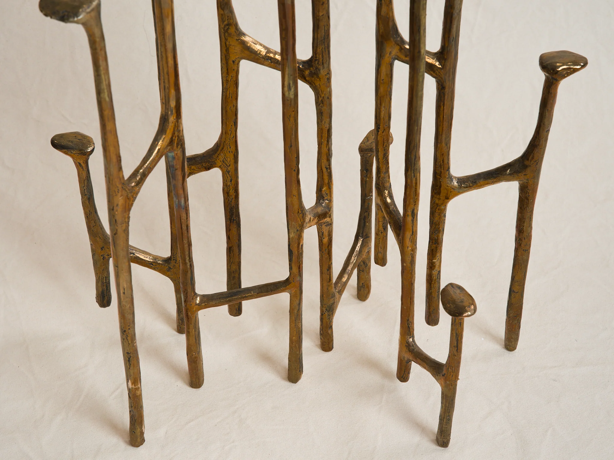 MARY BRÅGGER STANDING CANDLE HOLDER / BRONZE - Image 2