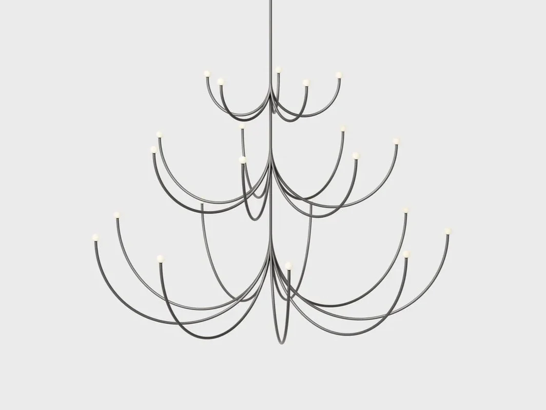 MATTER MADE ARCA 3-TIER CHANDELIER / XL L64” x W64” x H45.3”