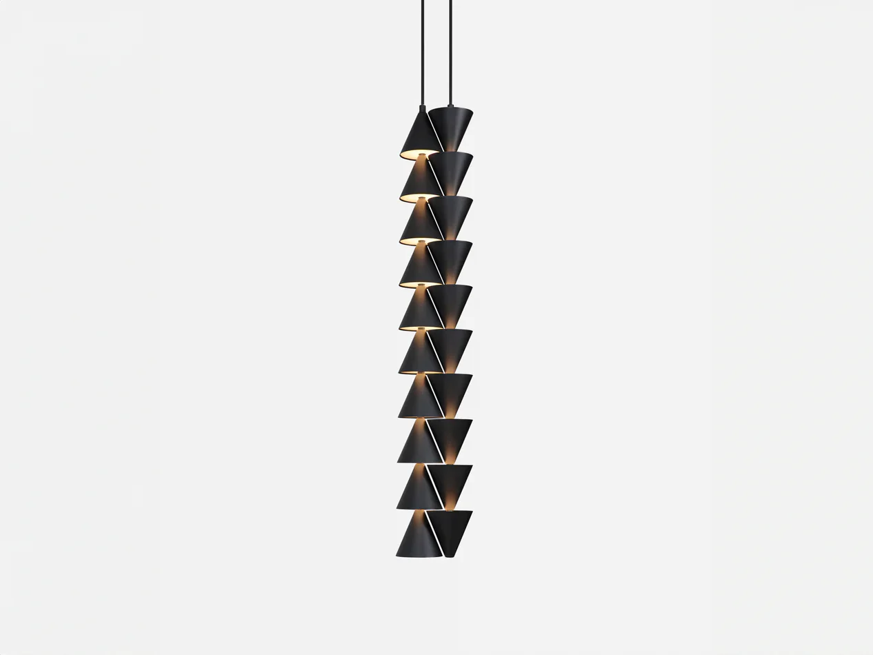 MATTER MADE LUCA NICHETTO LEGATO DOUBLE STRINGS PENDANT L10.5” x W6.25” x H60” - Image 2