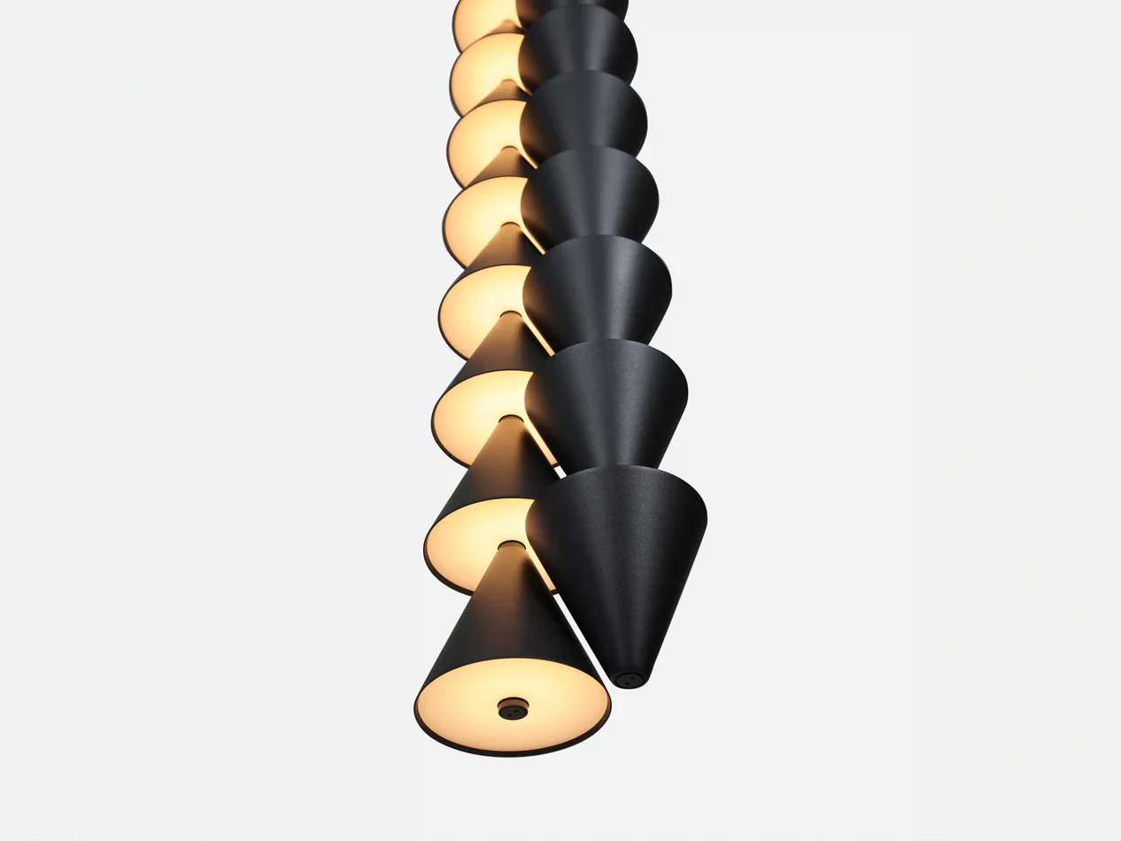 MATTER MADE LUCA NICHETTO LEGATO DOUBLE STRINGS PENDANT L10.5” x W6.25” x H60” - Image 3
