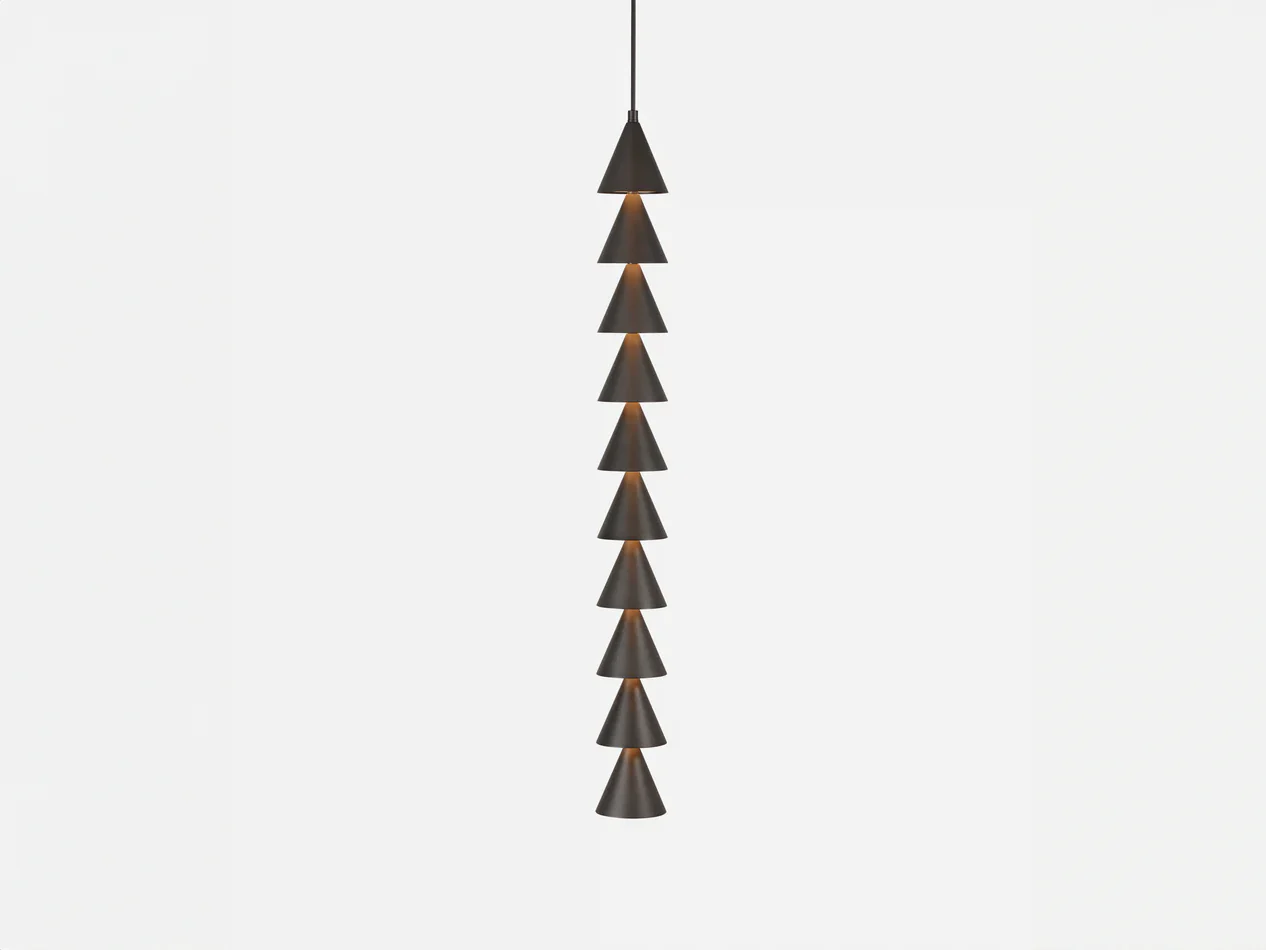 MATTER MADE LUCA NICHETTO LEGATO SINGLE STRING PENDANT L6.25” x W6.25” x H60” - Image 4