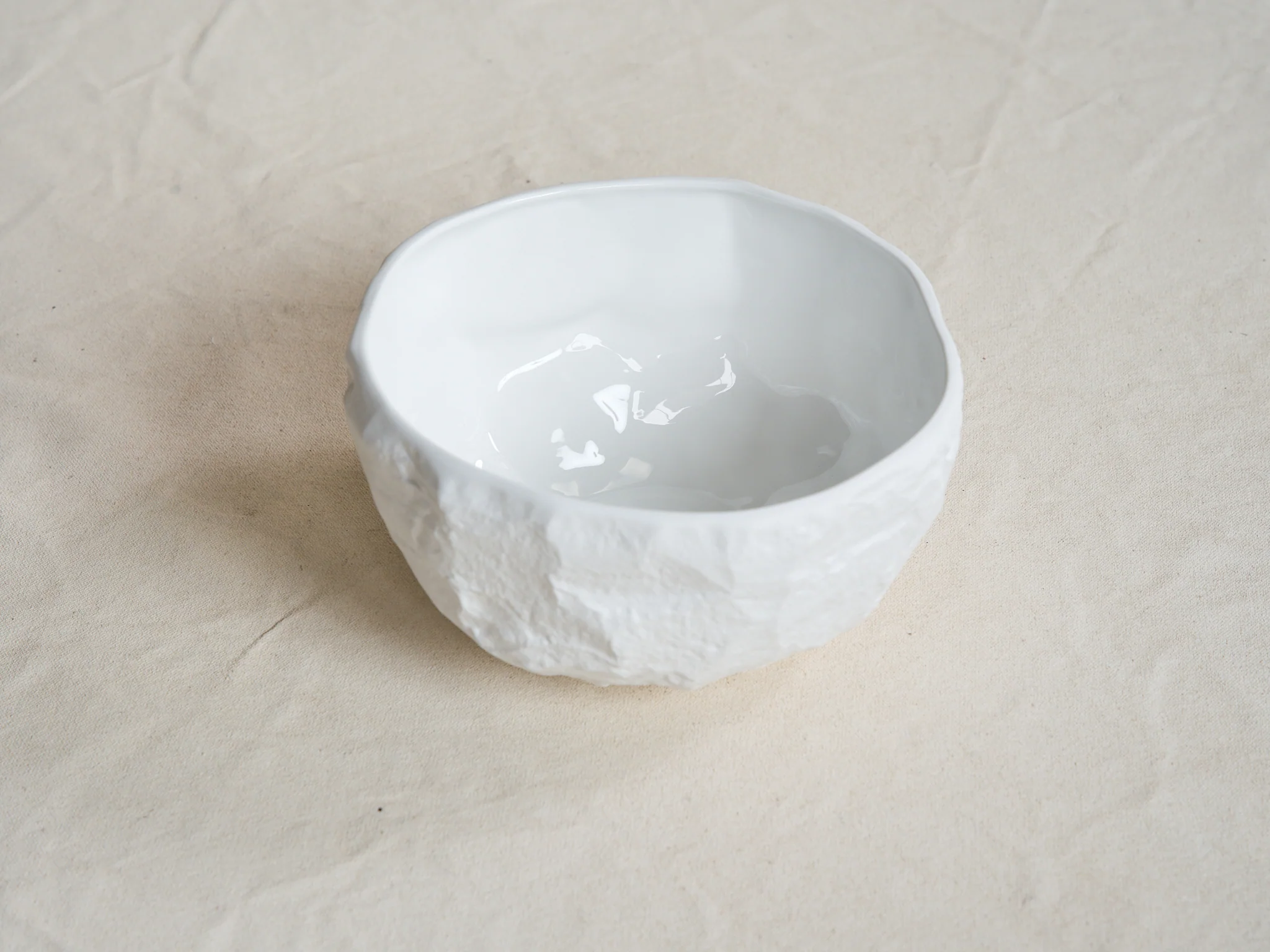 1882 Ltd MAX LAMB CROCKERY LARGE DEEP BOWL / WHITE Ø7.25"x H4" - Image 4