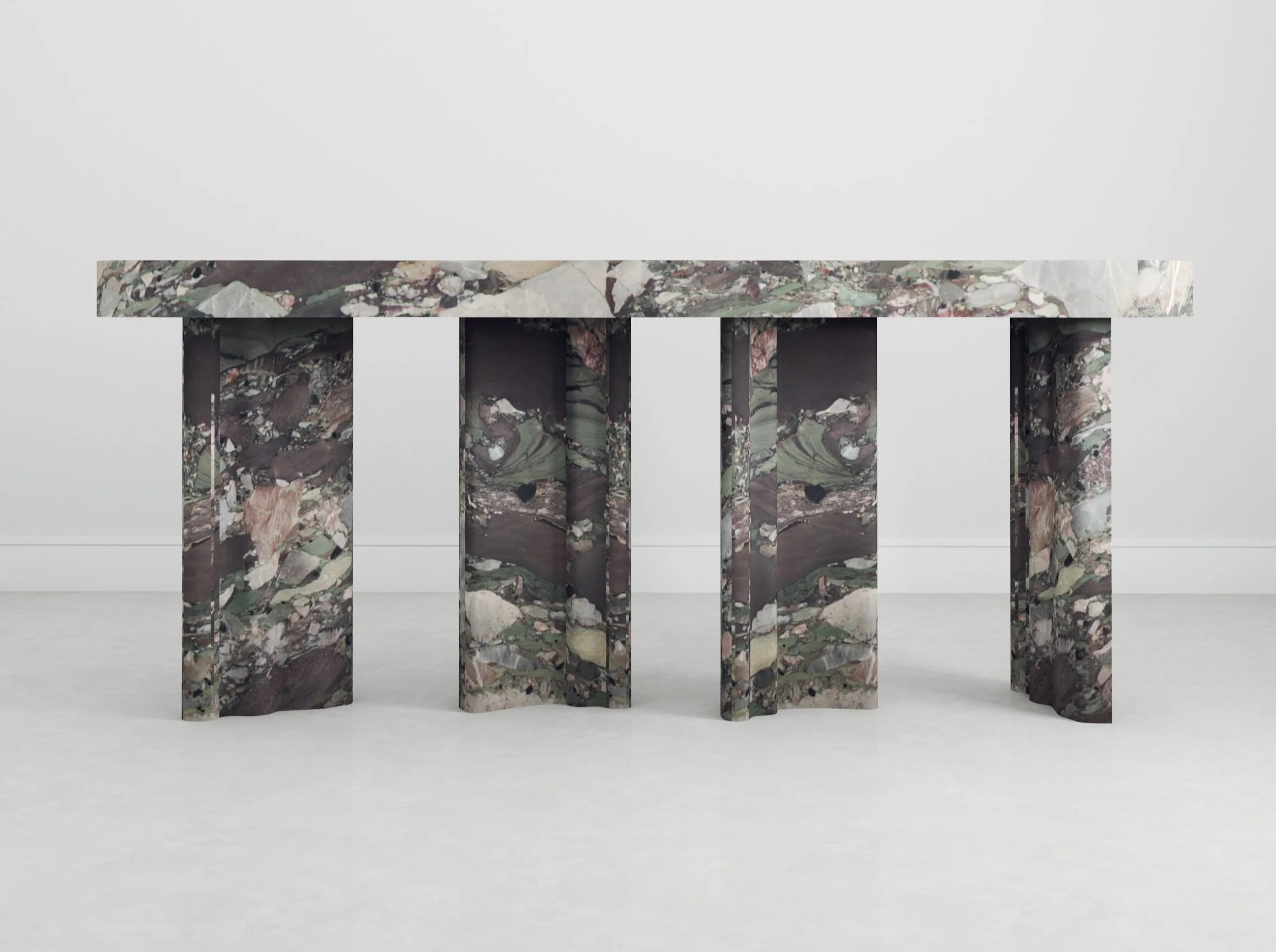 MELCHIORRI STUDIO CONSOLE NO.03 W71" x D19" x H37.5" - Image 3