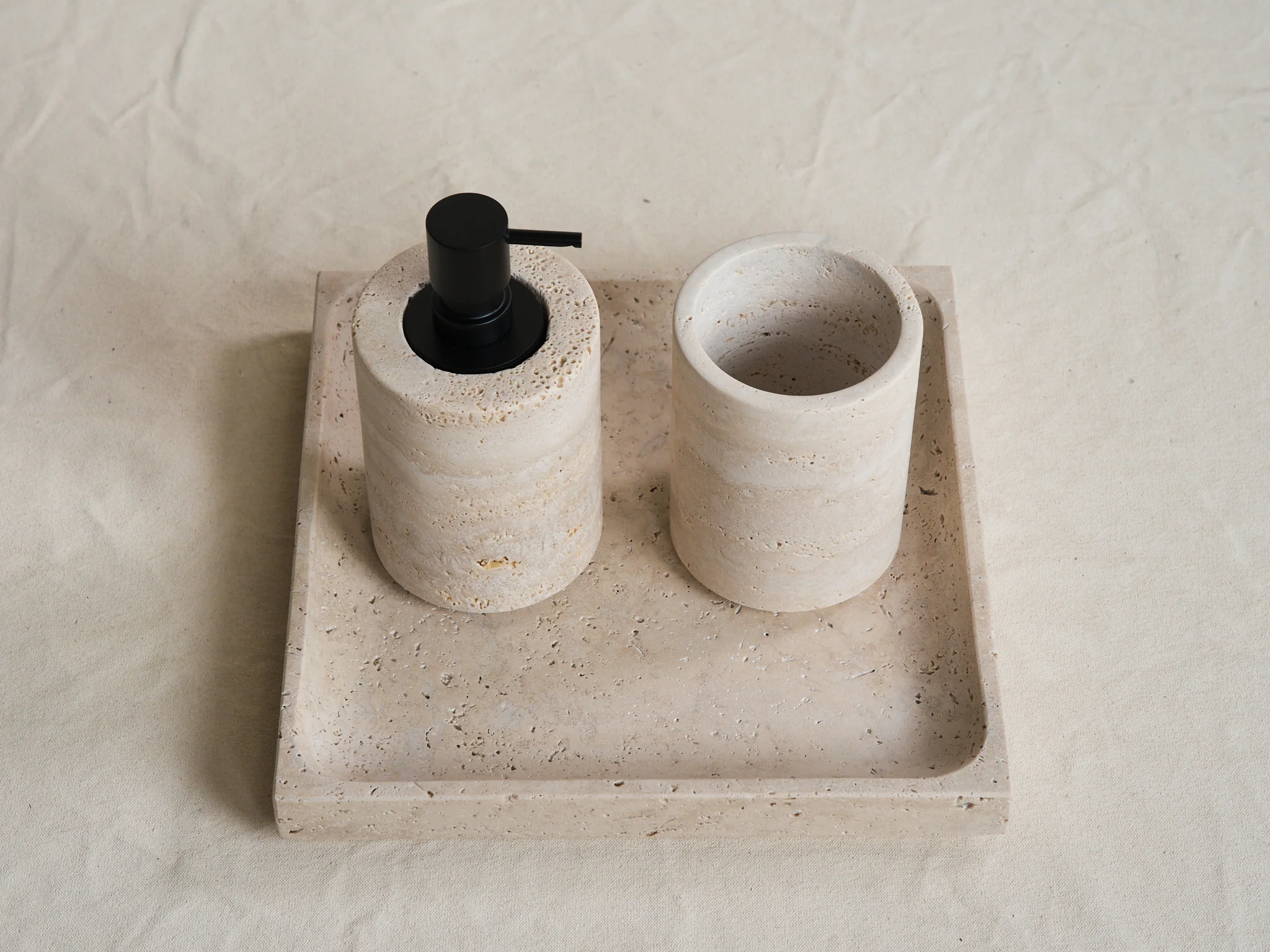 MICHAËL VERHEYDEN HOSPITALITY 3 PCS SET / TRAVERTINE BEIGE - Image 2