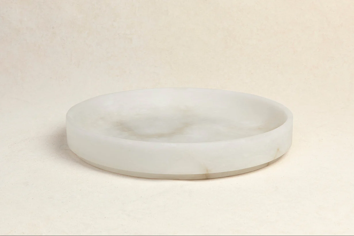 MICHAËL VERHEYDEN SERVE BOWL LARGE  / ALABASTER WHITE Ø16" x H3"